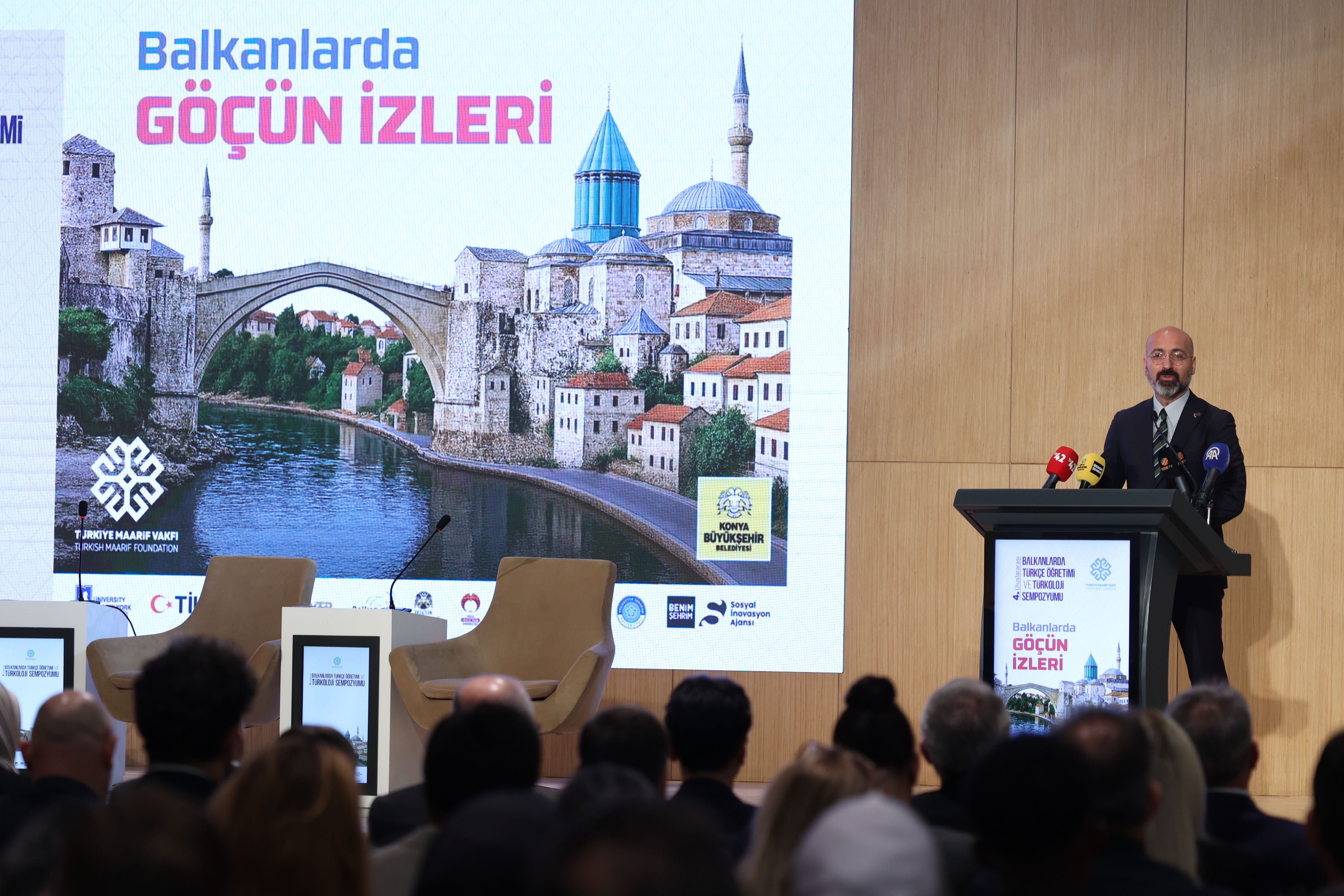 “4. ULUSLARARASI BALKANLARDA TÜRKÇE ÖĞRETİMİ VE TÜRKOLOJİ SEMPOZYUMU” KONYA BÜYÜKŞEHİR EV SAHİPLİĞİNDE BAŞLADI