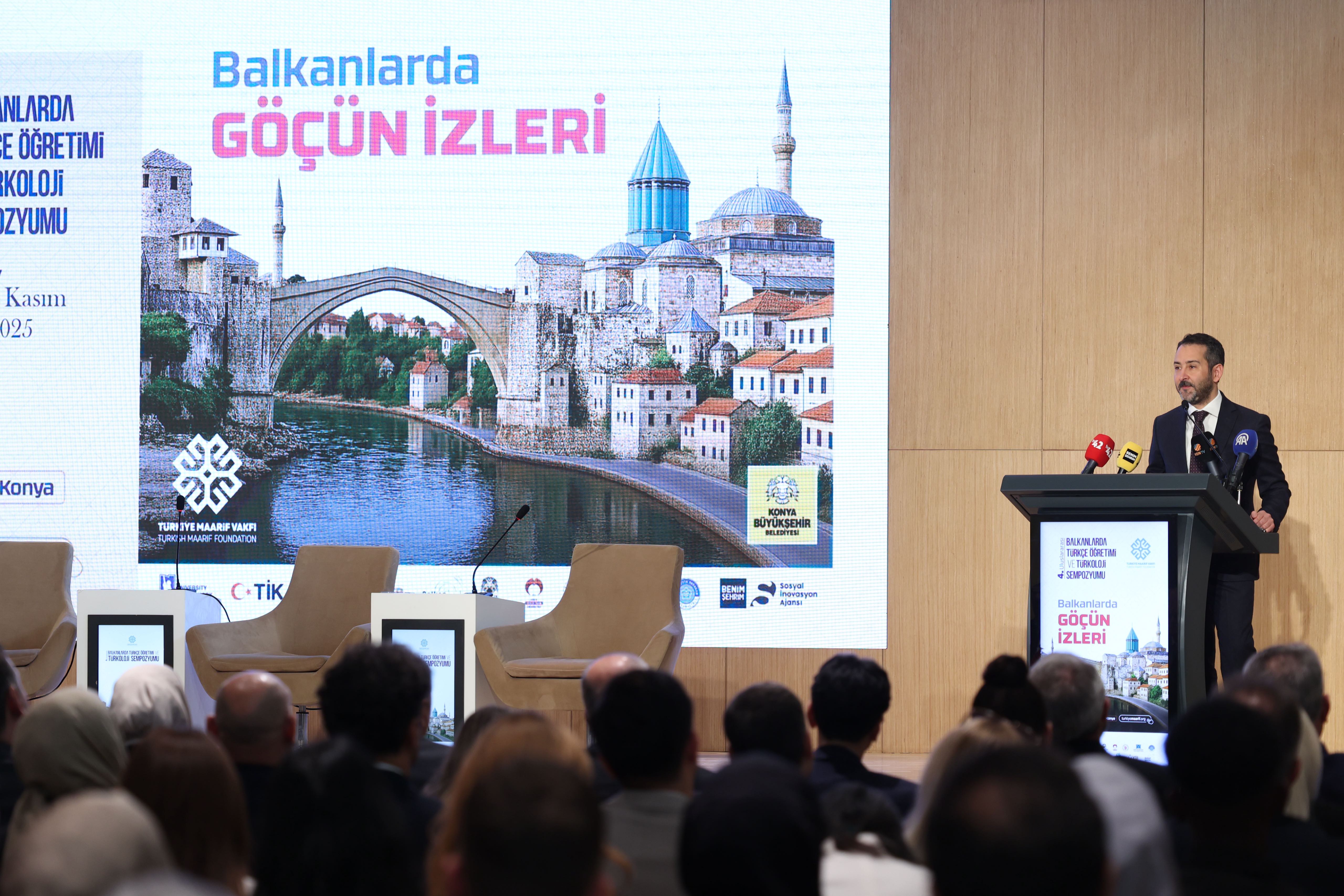“4. ULUSLARARASI BALKANLARDA TÜRKÇE ÖĞRETİMİ VE TÜRKOLOJİ SEMPOZYUMU” KONYA BÜYÜKŞEHİR EV SAHİPLİĞİNDE BAŞLADI