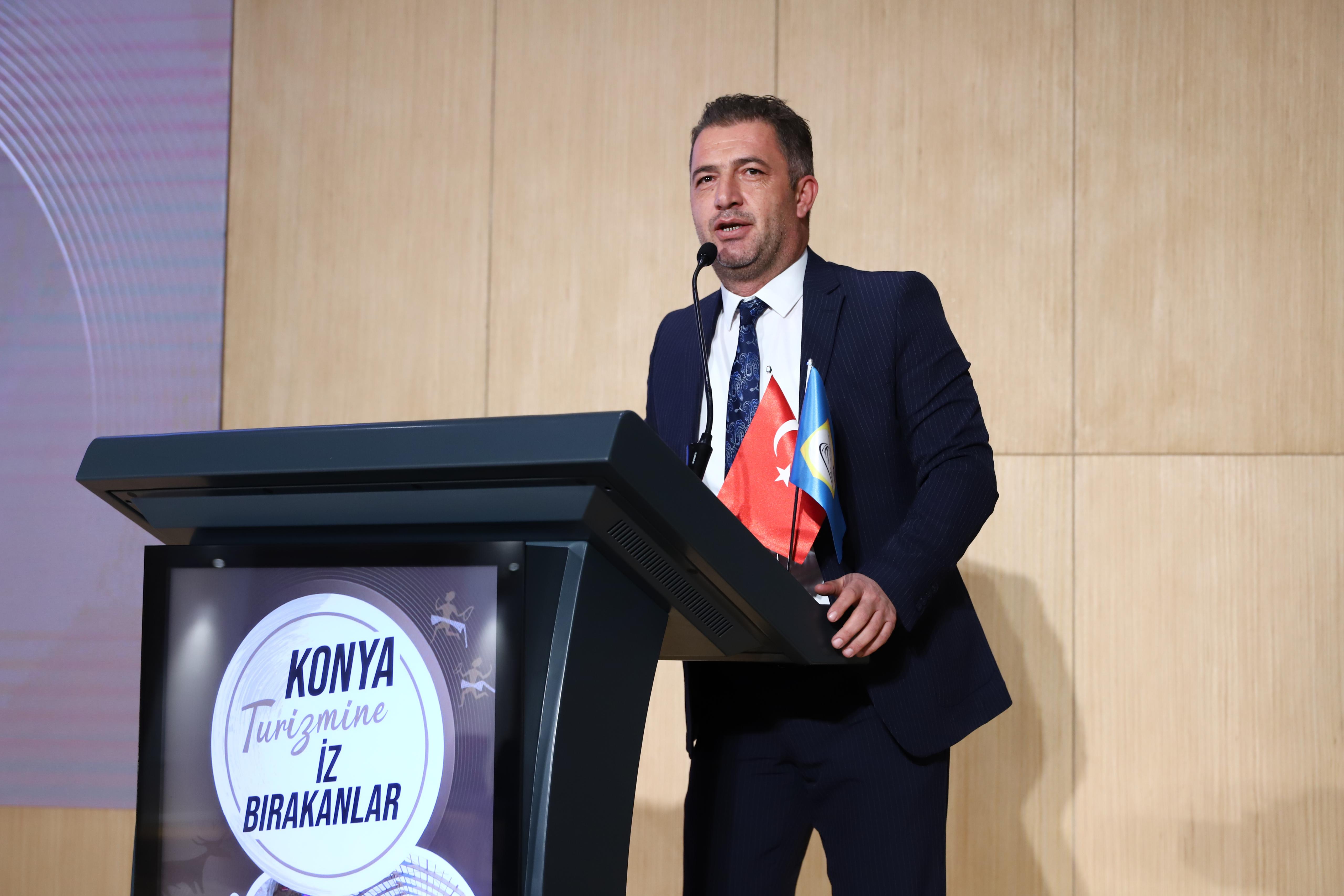 KONYA BÜYÜKŞEHİR, TURİZM BULUŞMALARINDA ÇATALHÖYÜK’ÜN ESKİ KAZI BAŞKANI PROF. HODDER’İ AĞIRLADI