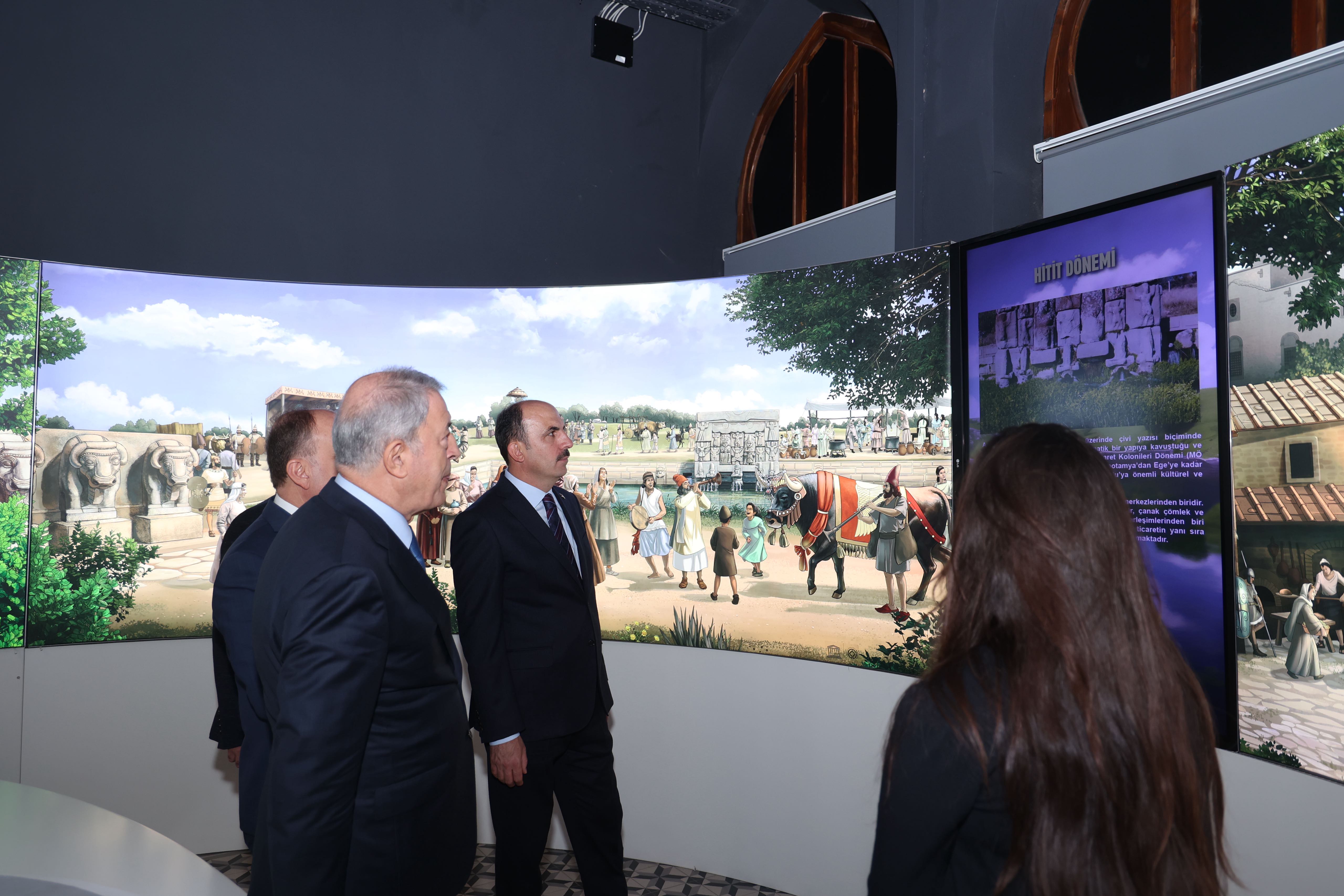 TBMM MİLLİ SAVUNMA KOMİSYONU BAŞKANI AKAR BAŞKAN ALTAY’I ZİYARET ETTİ