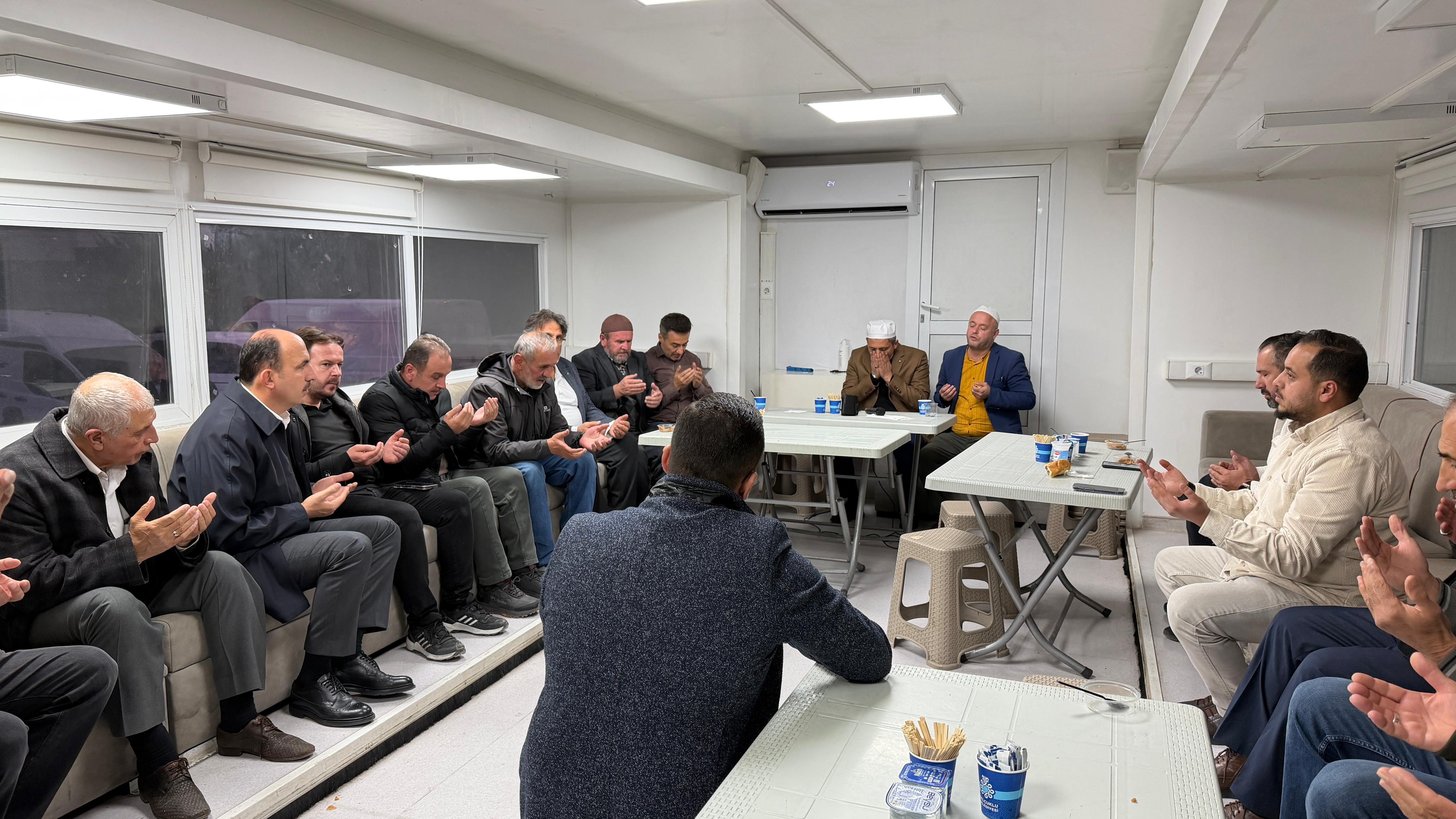 BAŞKAN ALTAY ŞEHİT AİLESİNE TAZİYE ZİYARETİNDE BULUNDU