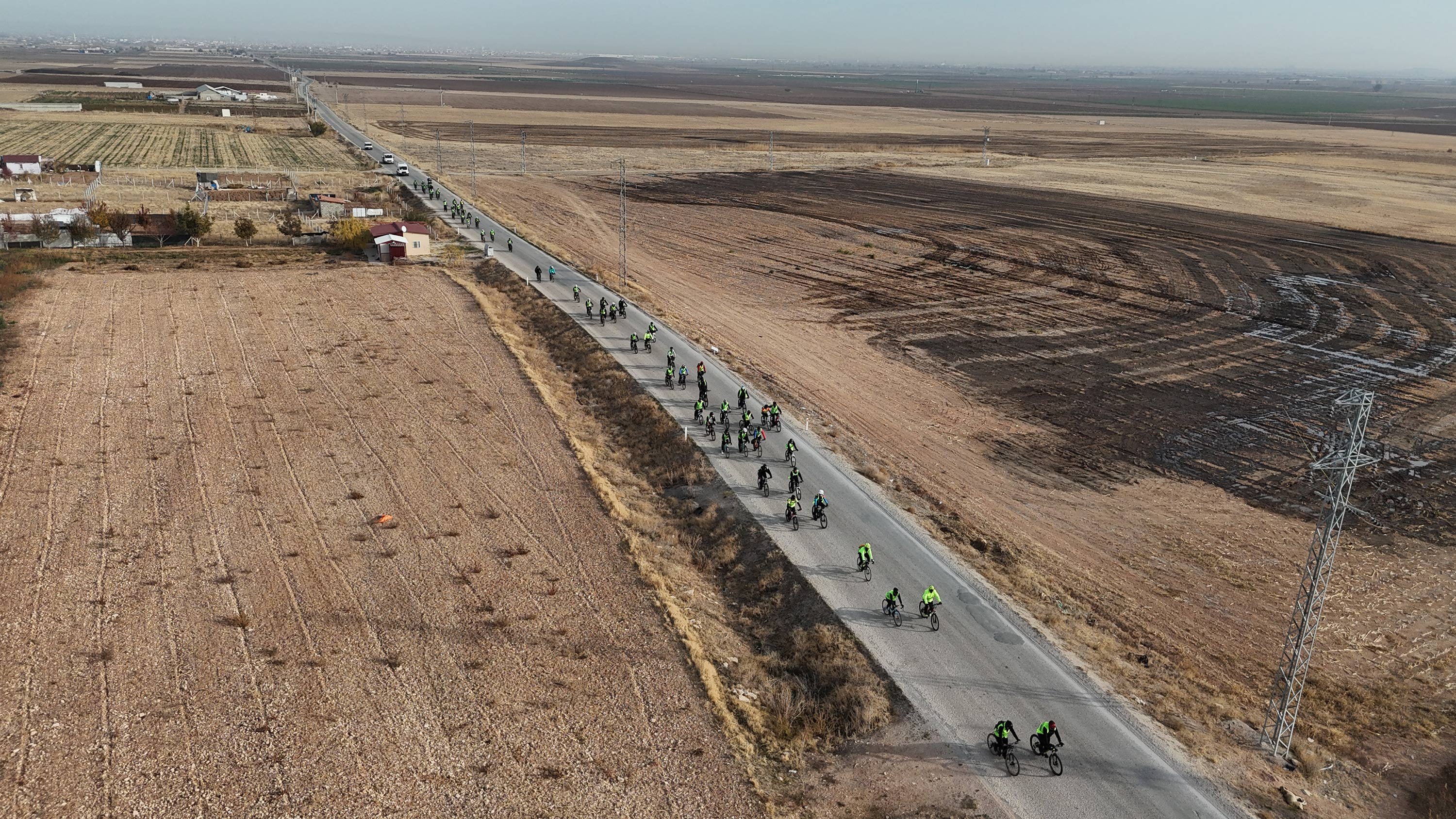 KONYA BÜYÜKŞEHİR’İN BİSİKLET TURLARINDA ROTA BU KEZ LYSTRA ANTİK KENTİ OLDU