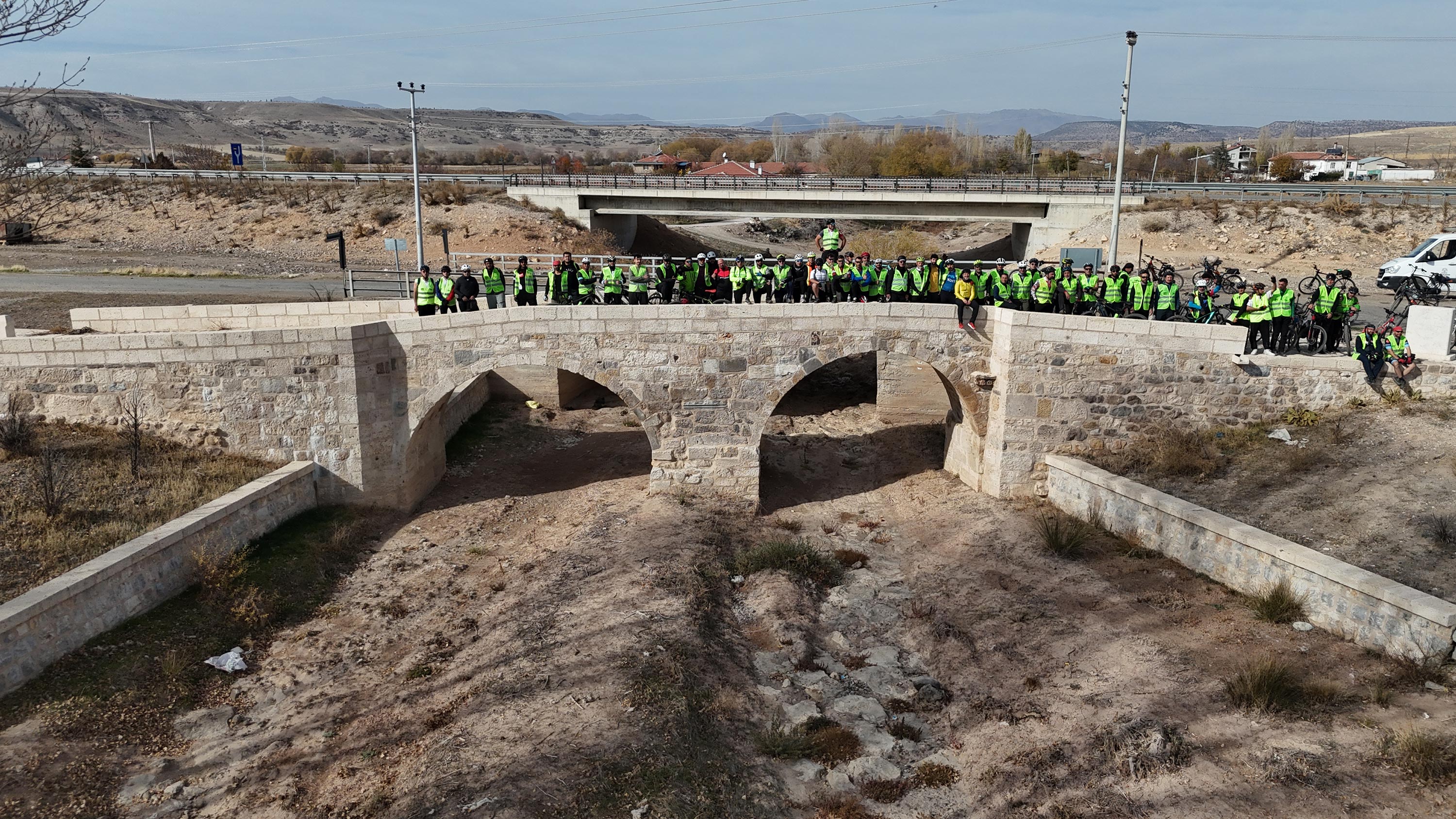 KONYA BÜYÜKŞEHİR’İN BİSİKLET TURLARINDA ROTA BU KEZ LYSTRA ANTİK KENTİ OLDU