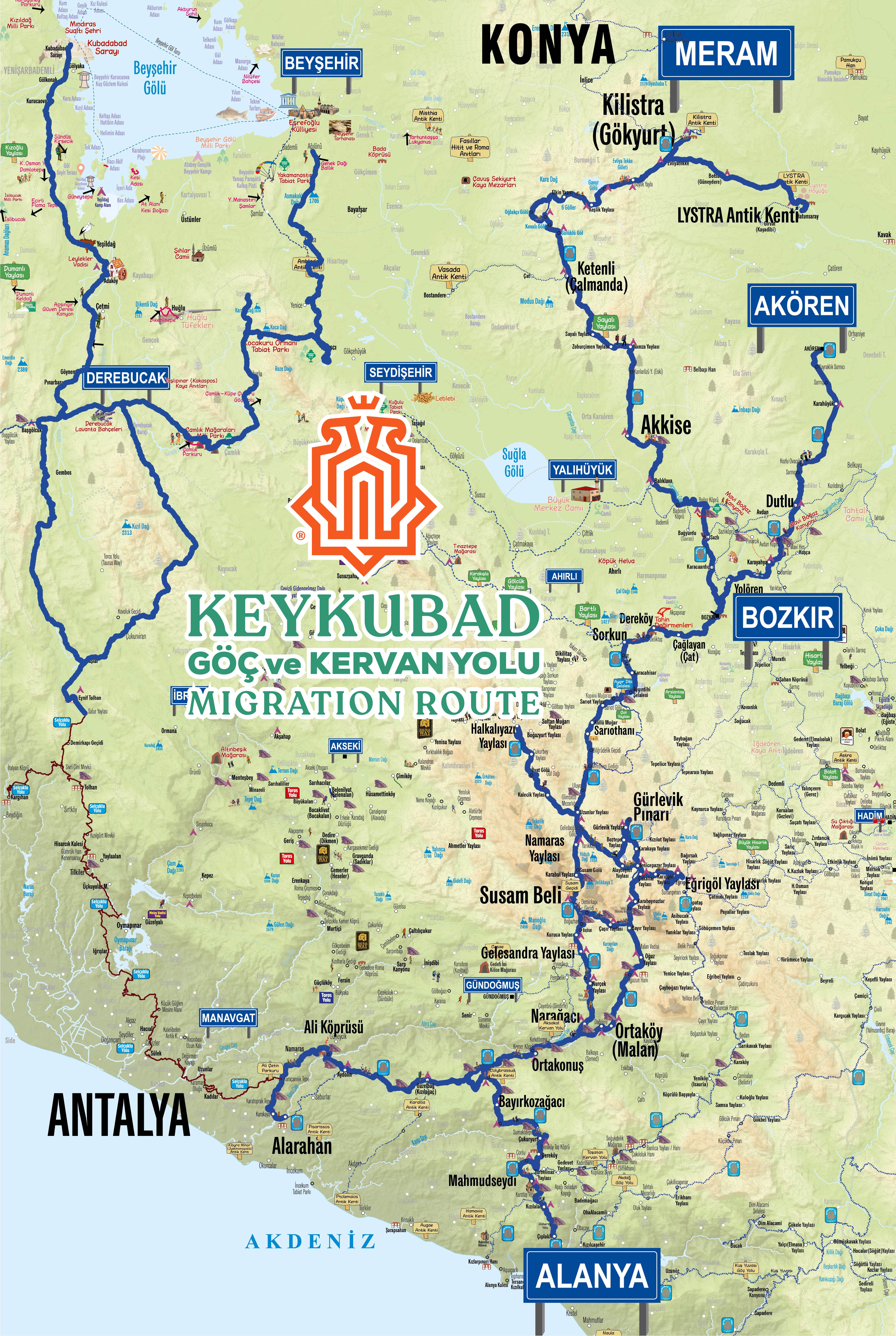 KONYA BÜYÜKŞEHİR VE ALANYA BELEDİYESİ ARASINDA “KEYKUBAD GÖÇ VE KERVAN YOLU PROJESİ” İŞ BİRLİĞİ PROTOKOLÜ İMZALANDI