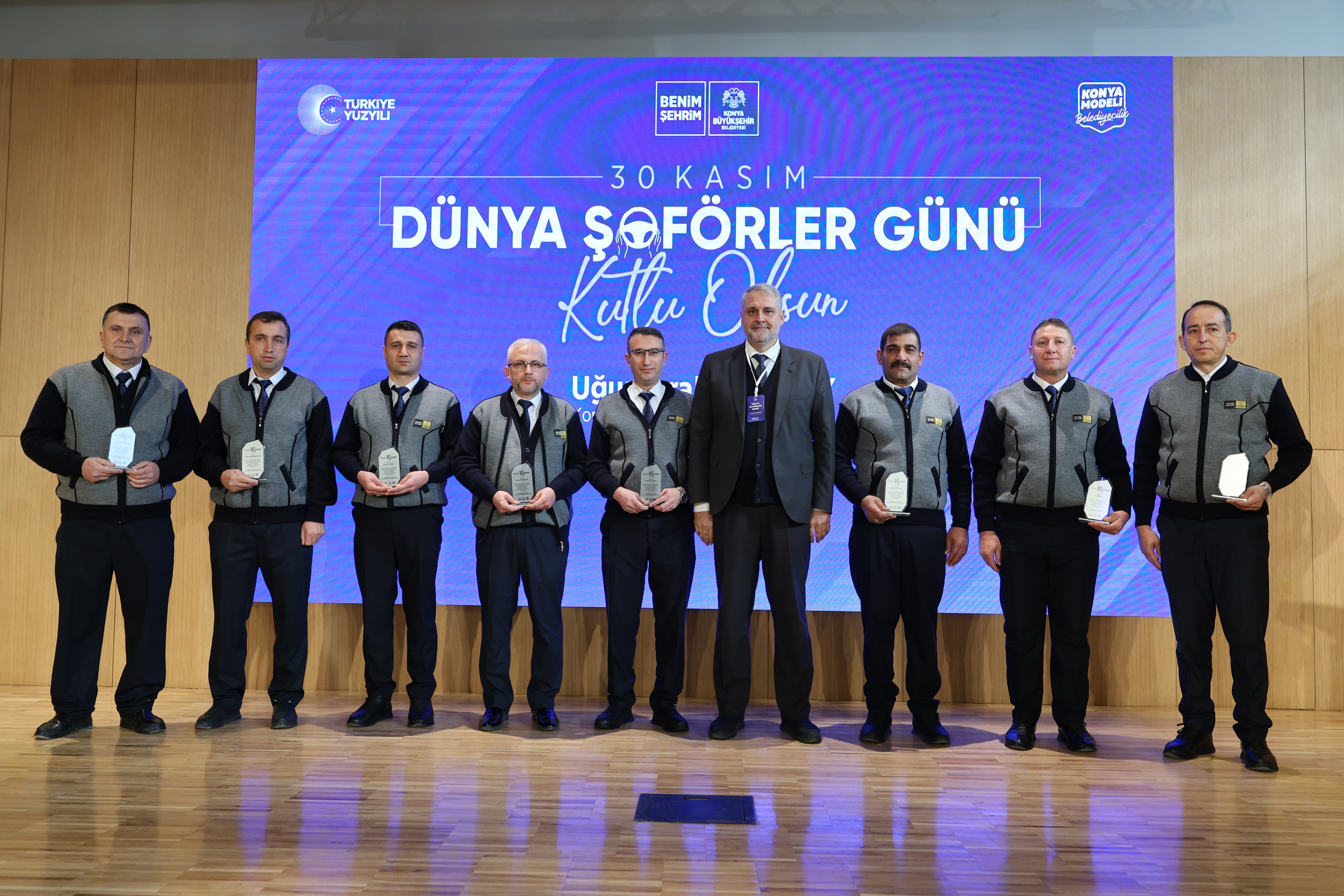 KONYA BÜYÜKŞEHİR “30 KASIM DÜNYA ŞOFÖRLER GÜNÜ" KUTLAMA PROGRAMI DÜZENLEDİ
