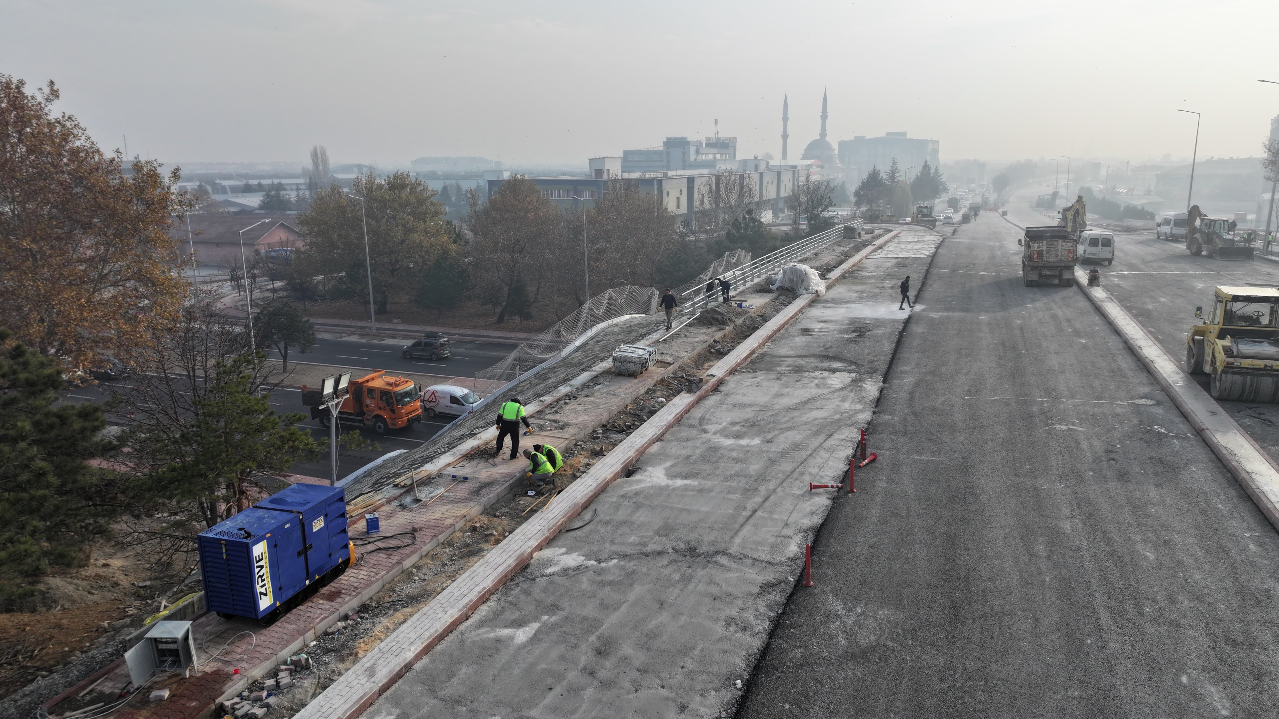 BAŞKAN ALTAY: “MARANGOZLAR KÖPRÜLÜ KAVŞAĞI İNŞAATINDA SONA YAKLAŞTIK”