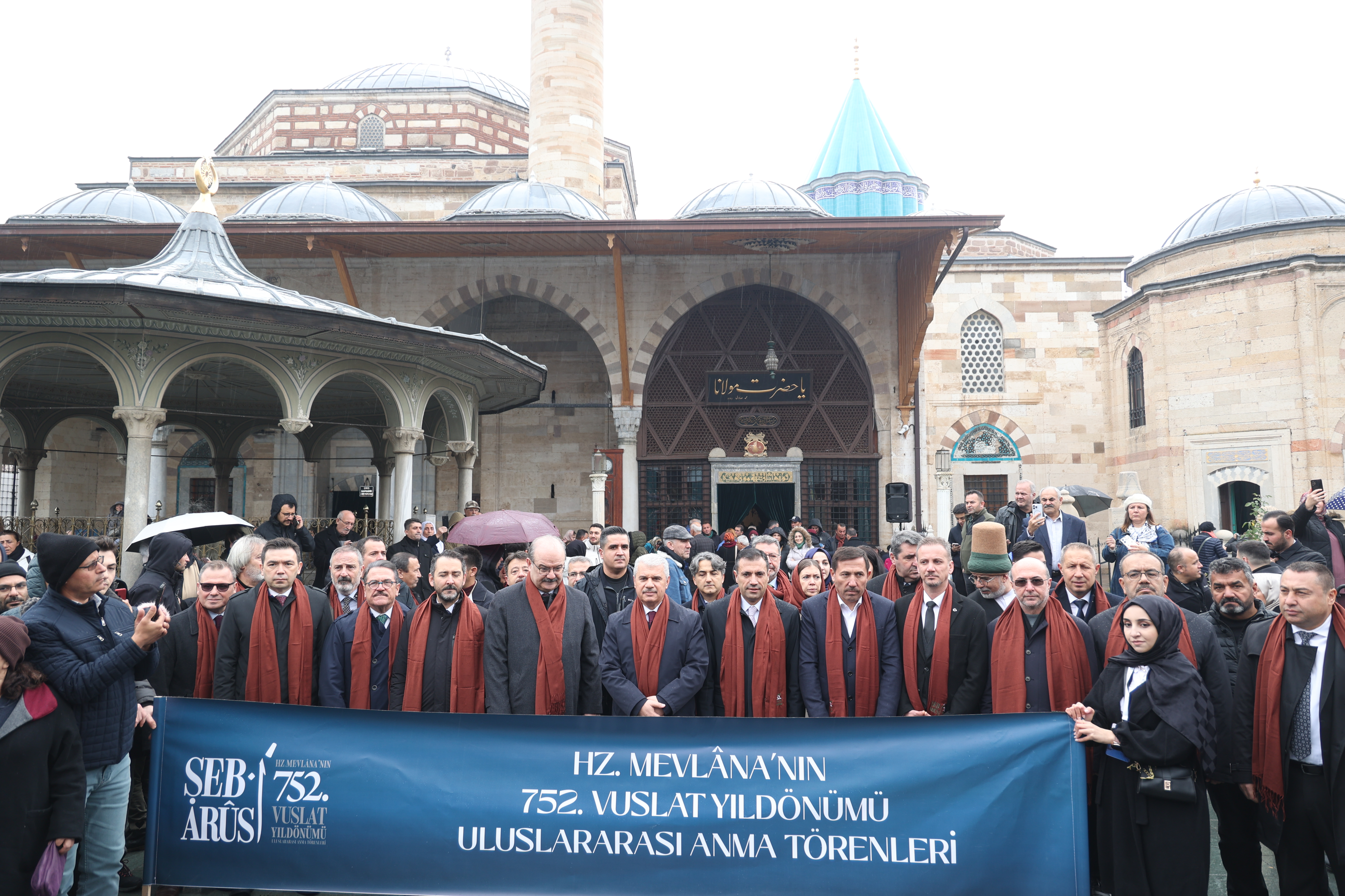 HAZRETİ MEVLANA'NIN 752. VUSLAT YIL DÖNÜMÜ ANMA ETKİNLİKLERİ “HUZUR VAKTİ” TEMASIYLA BAŞLADI