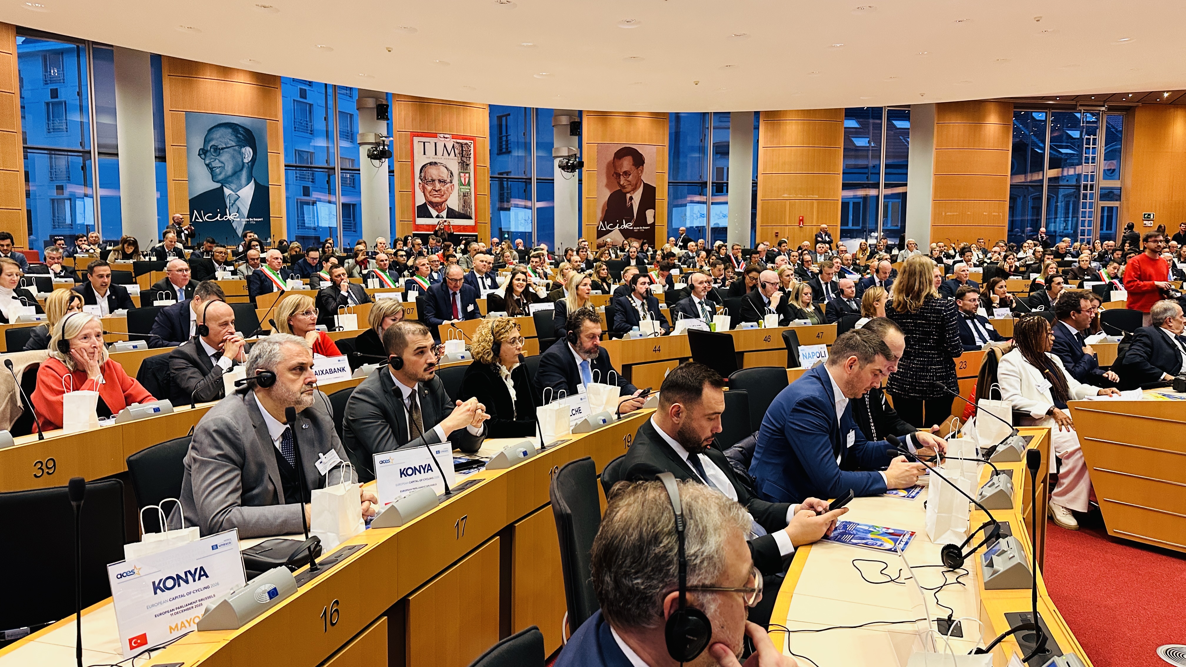 KONYA, 2026 AVRUPA BİSİKLET BAŞKENTİ OLDU