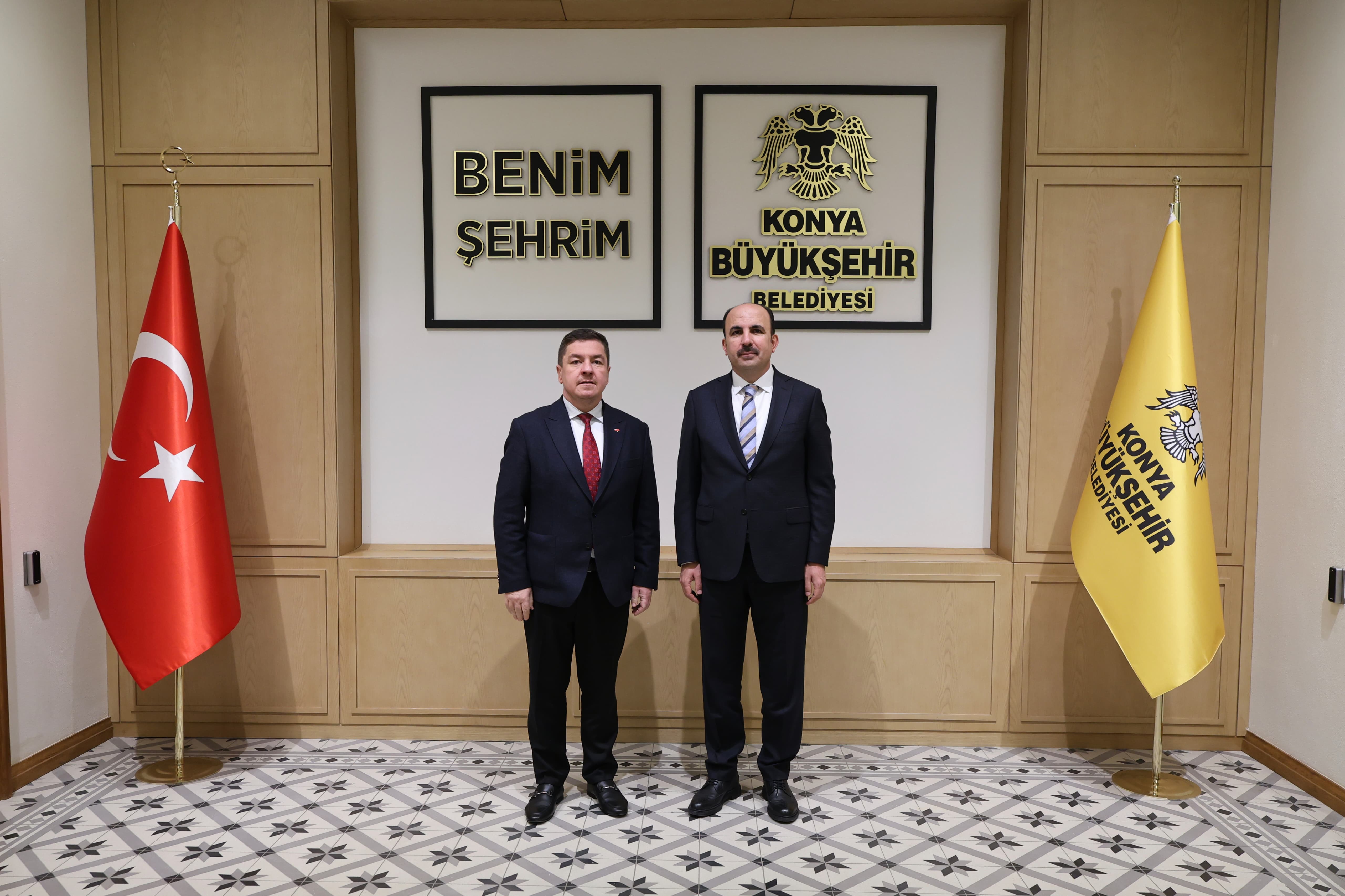 BAŞKAN ALTAY ŞEB-İ ARUS TÖRENLERİ İÇİN KONYA'YA GELEN ULUSLARARASI HEYETLERİ AĞIRLIYOR