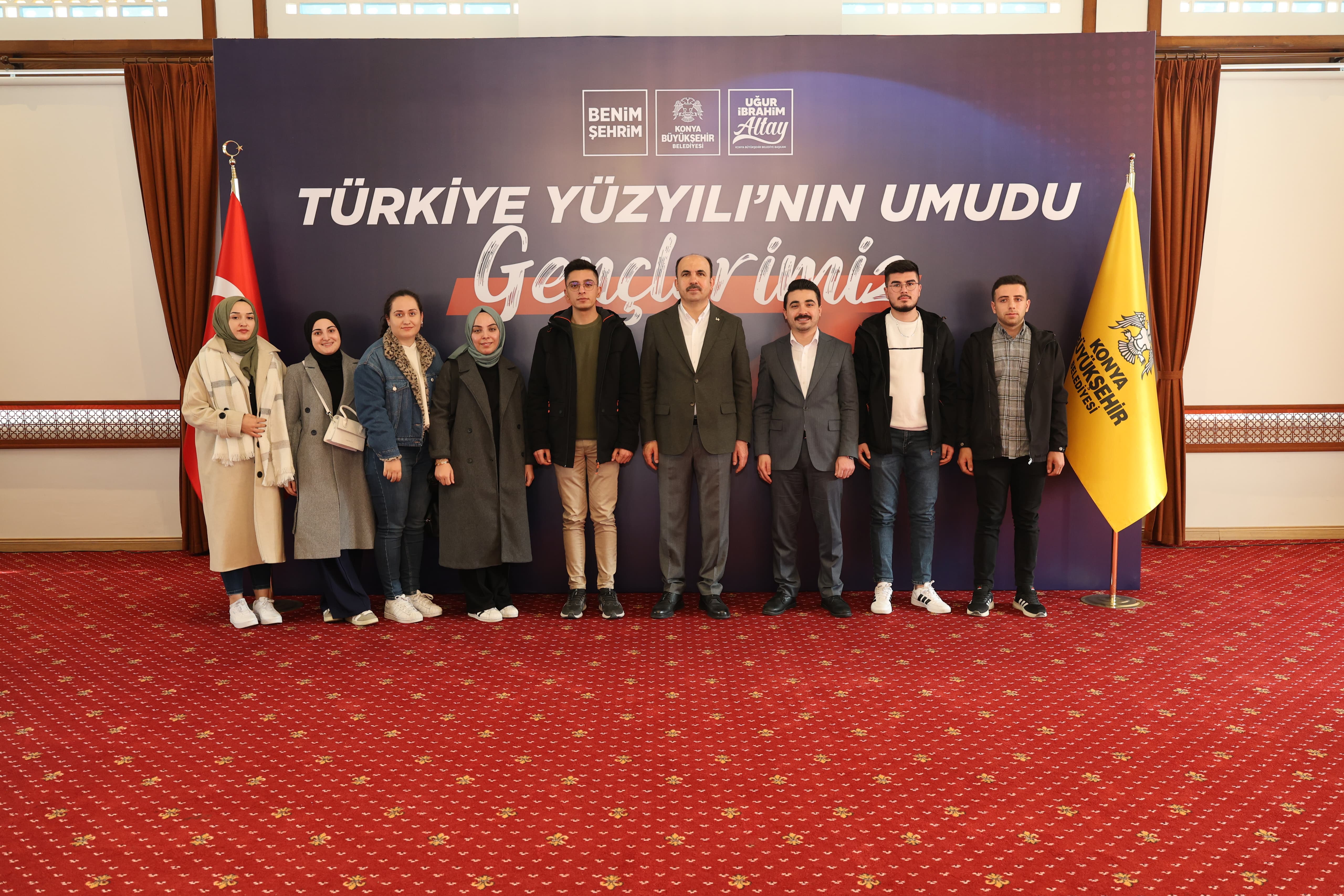 BAŞKAN ALTAY: “HEDEFİMİZ, GENÇLERİMİZİN YAŞAYACAĞI GÜZEL BİR DÜNYA İNŞA ETMEK”