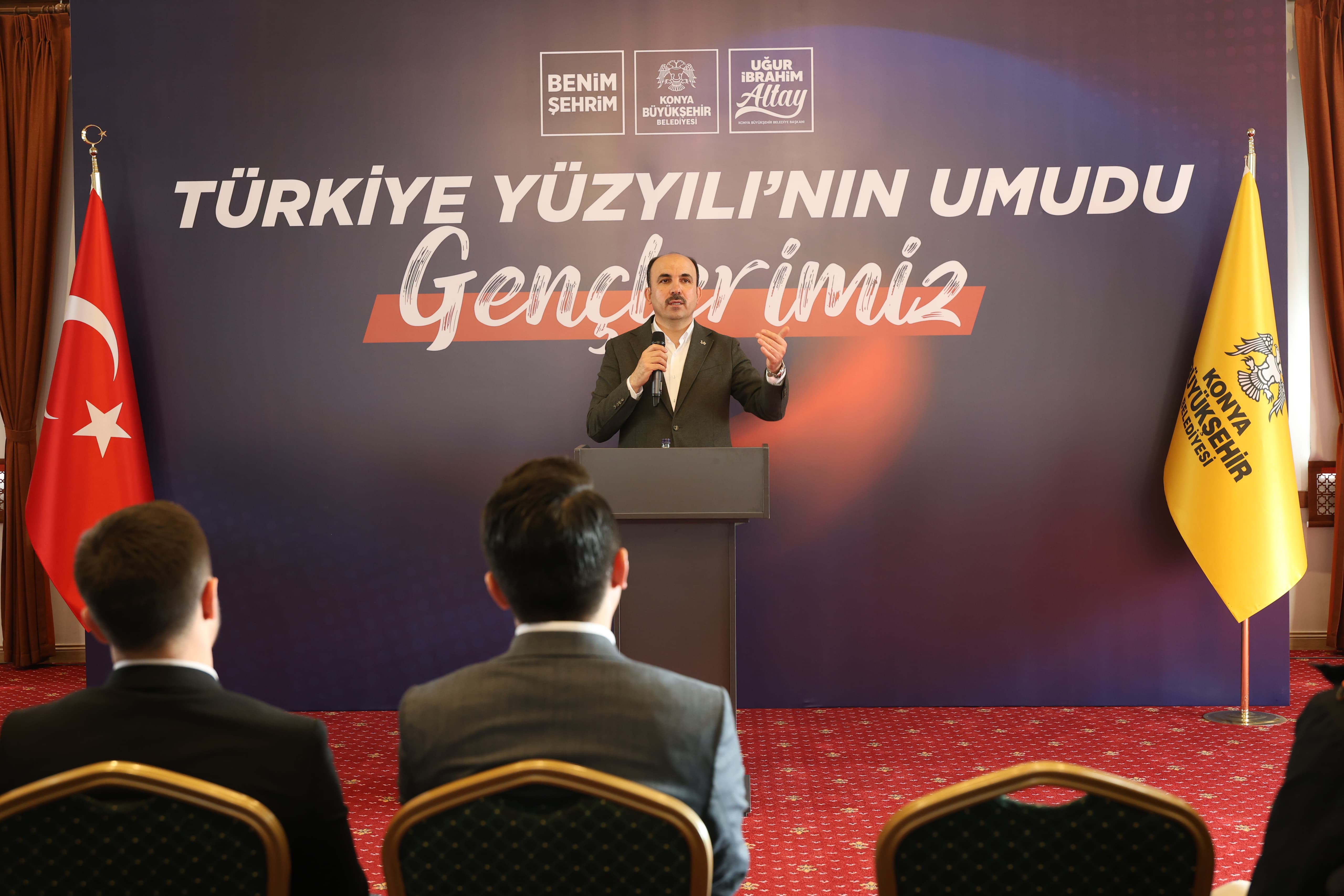 BAŞKAN ALTAY: “HEDEFİMİZ, GENÇLERİMİZİN YAŞAYACAĞI GÜZEL BİR DÜNYA İNŞA ETMEK”