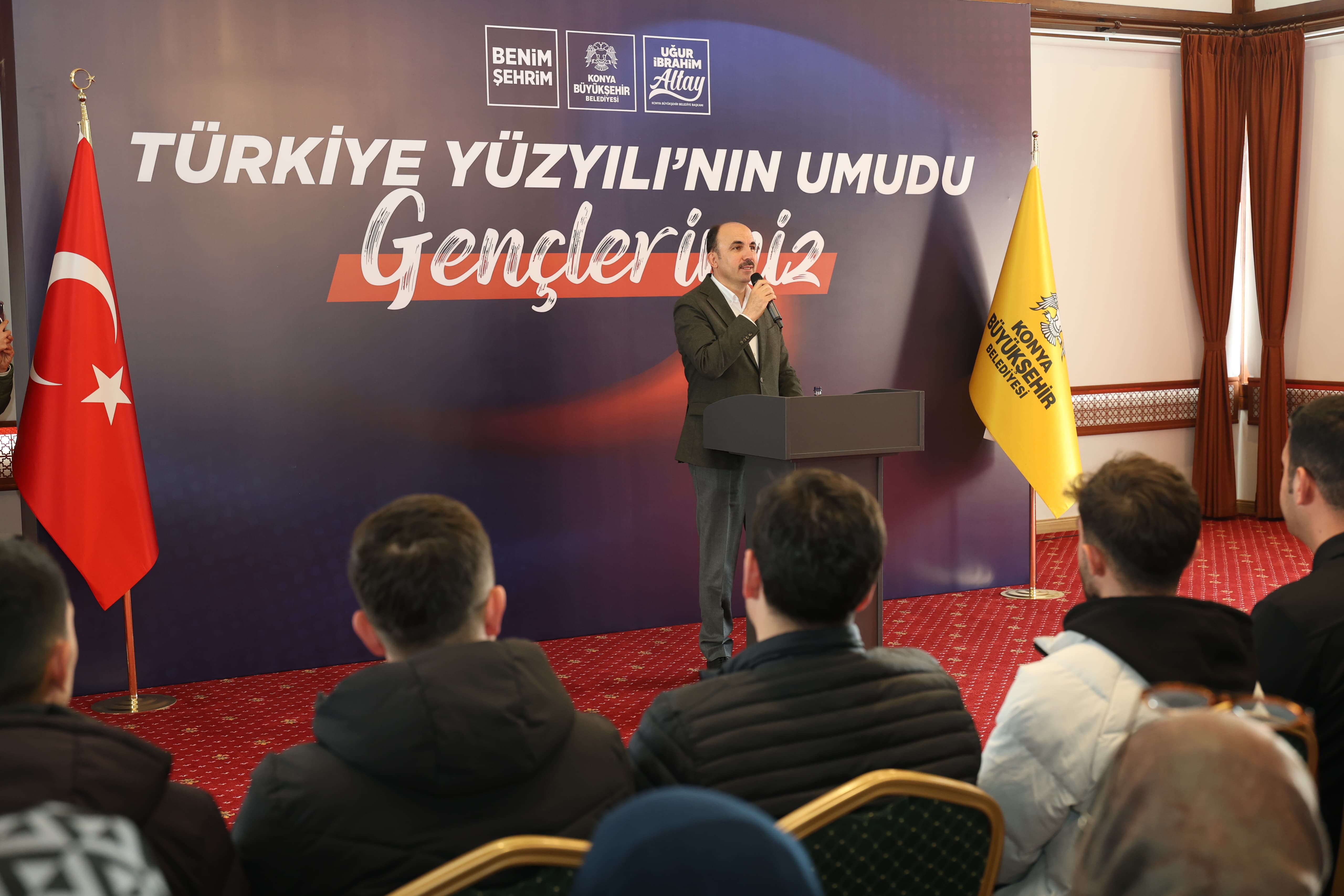 BAŞKAN ALTAY: “HEDEFİMİZ, GENÇLERİMİZİN YAŞAYACAĞI GÜZEL BİR DÜNYA İNŞA ETMEK”