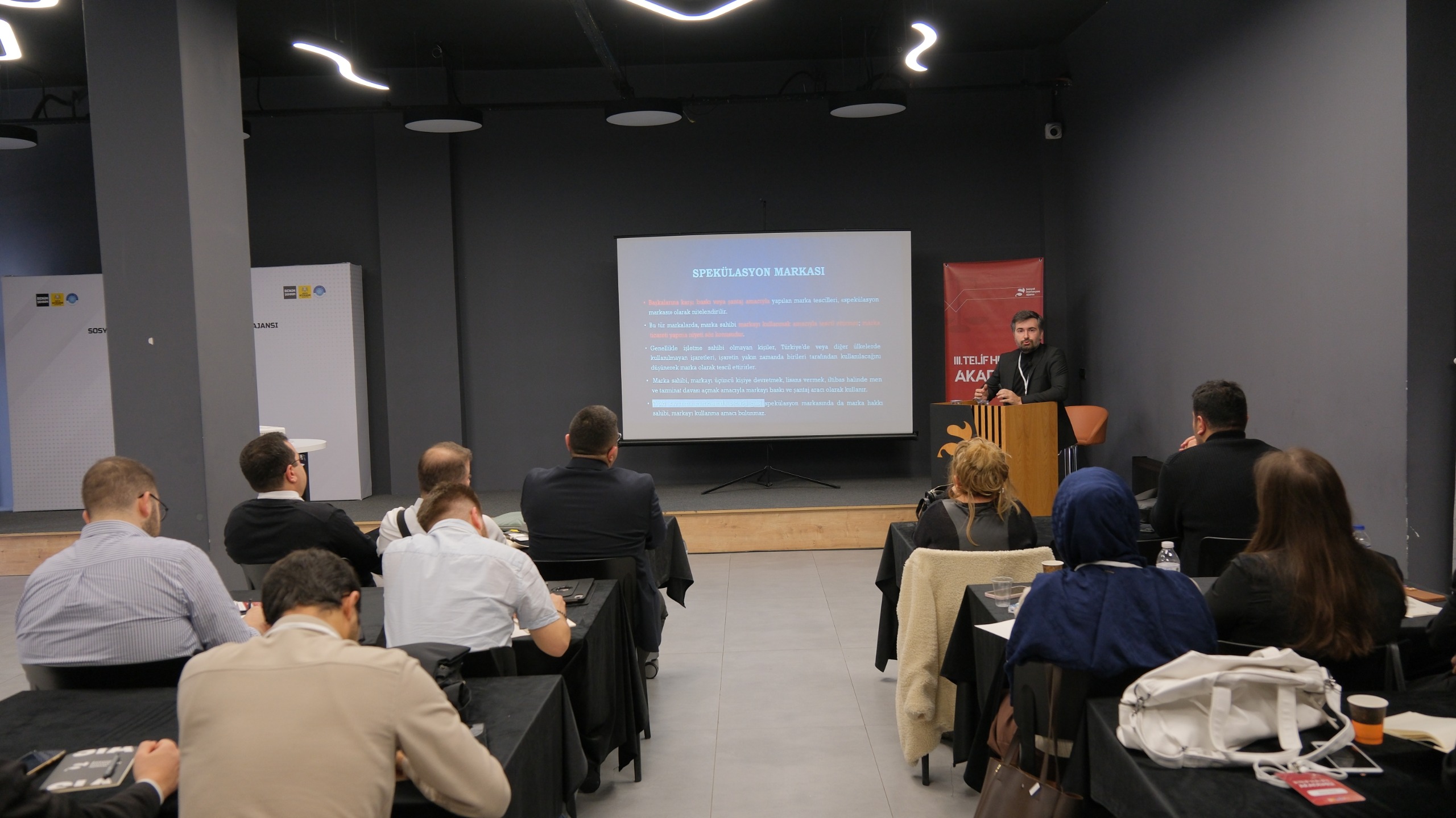 3. TELİF HUKUKU AKADEMİSİ, SOSYAL İNOVASYON AJANSI EV SAHİPLİĞİNDE YAPILDI