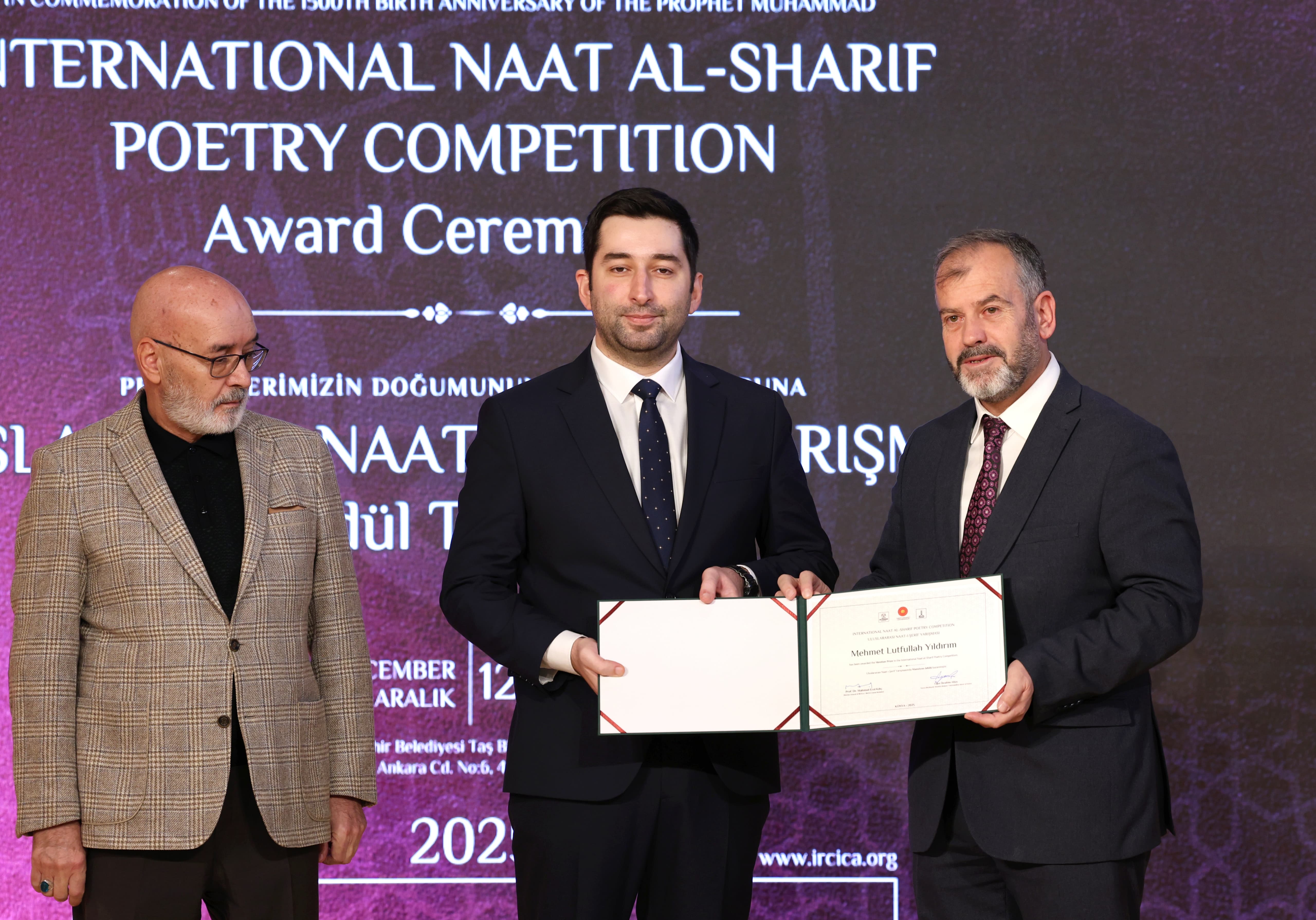 KONYA BÜYÜKŞEHİR’İN DESTEKLEDİĞİ “ULUSLARARASI NAAT-I ŞERİF YARIŞMASI”NDA ÖDÜLLER SAHİPLERİNİ BULDU