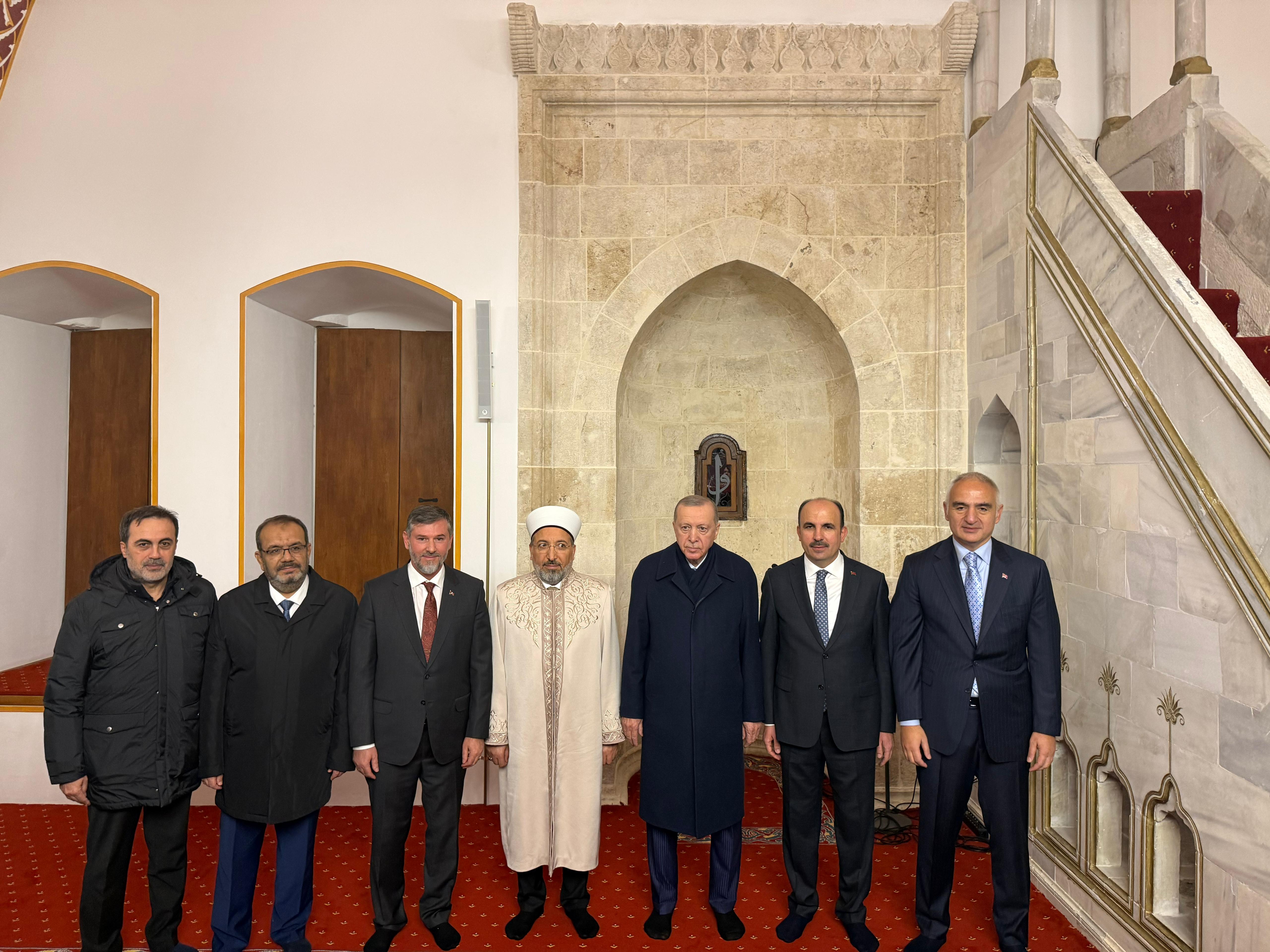 BAŞKAN ALTAY, KONYA BÜYÜKŞEHİR’İN RESTORE ETTİĞİ HATAY HABİB-İ NECCAR CAMİİ’NİN AÇILIŞI İÇİN CUMHURBAŞKANI ERDOĞAN’A TEŞEKKÜR ETTİ