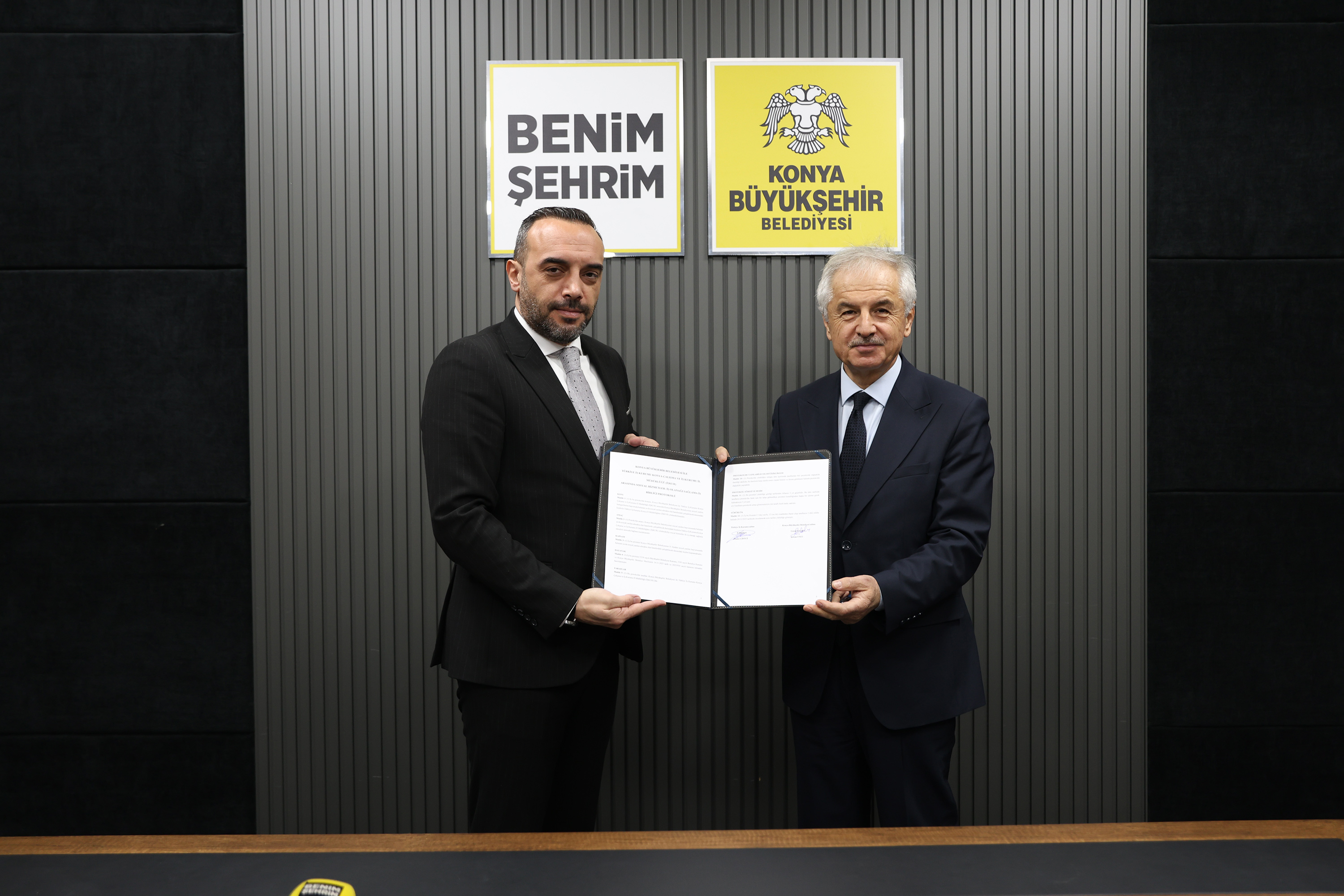 KONYA BÜYÜKŞEHİR İLE İŞKUR ARASINDA İSTİHDAMA KATKI SAĞLAYACAK ÖRNEK İŞ BİRLİĞİ