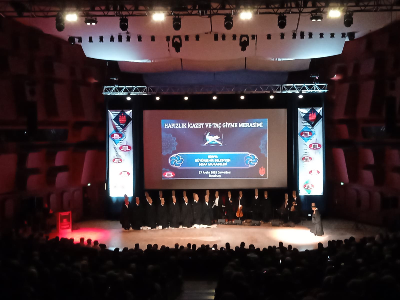 KONYA BÜYÜKŞEHİR FRANSA’DA SEMA MUKABELESİ DÜZENLEDİ