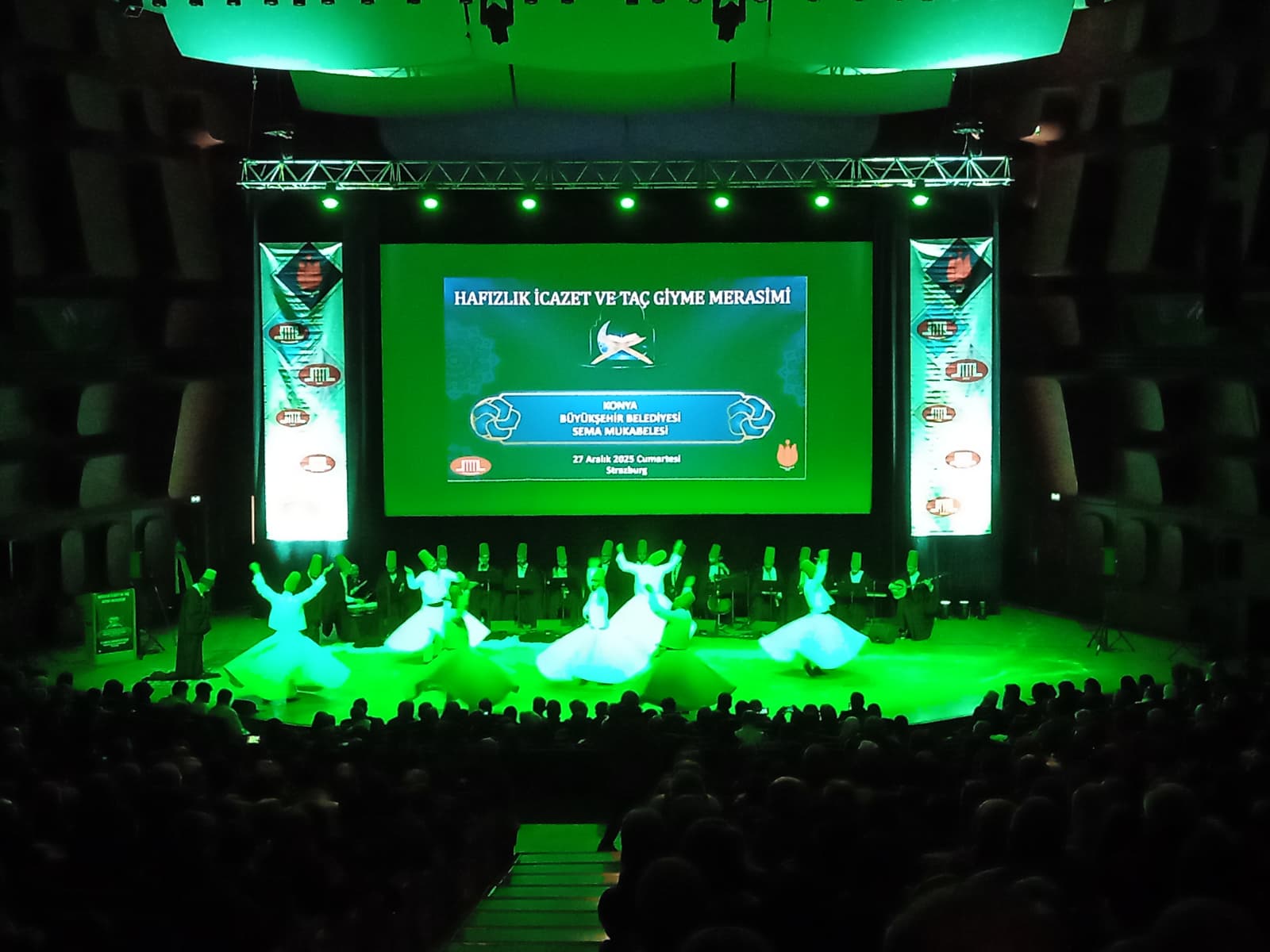 KONYA BÜYÜKŞEHİR FRANSA’DA SEMA MUKABELESİ DÜZENLEDİ