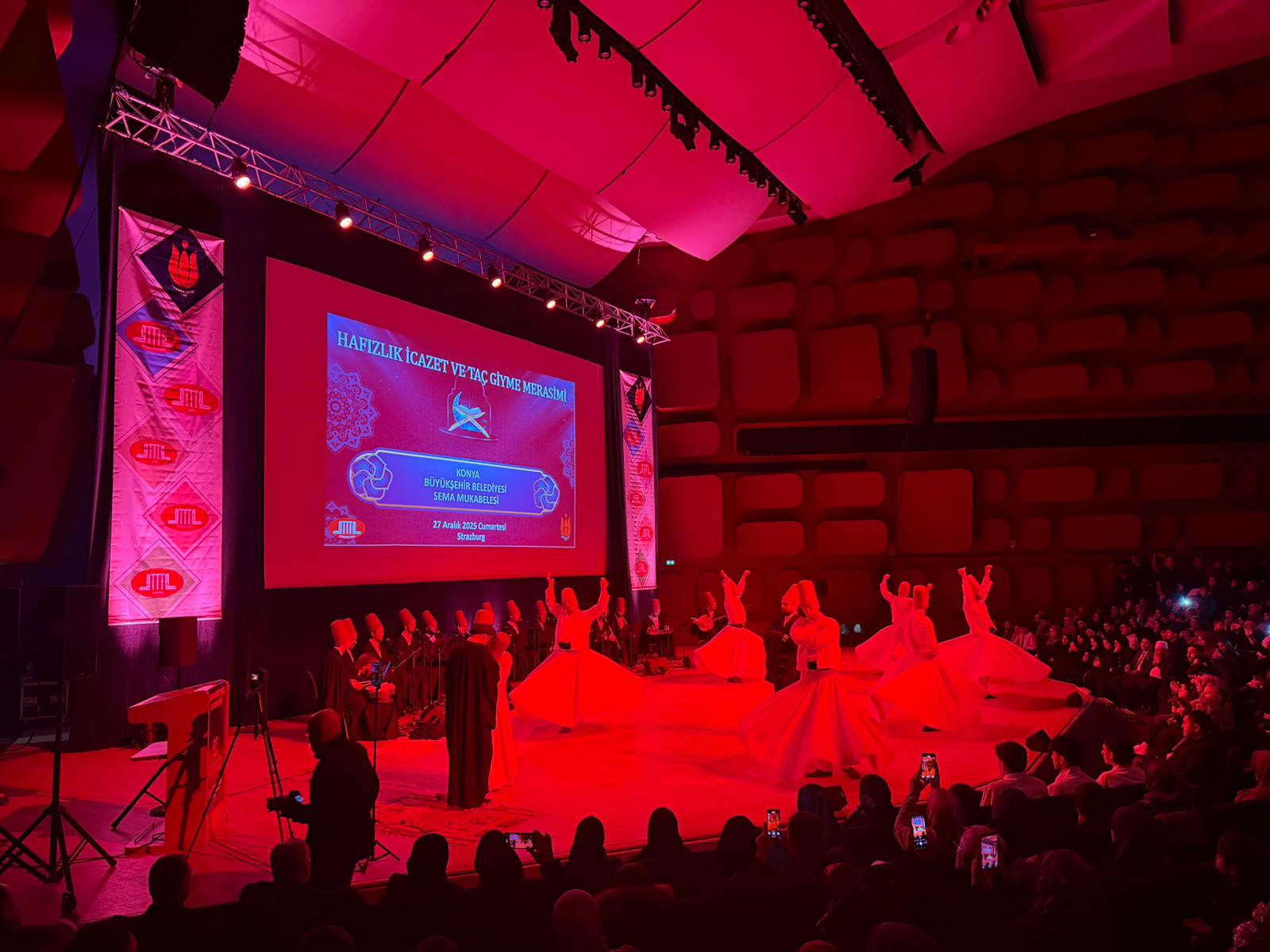 KONYA BÜYÜKŞEHİR FRANSA’DA SEMA MUKABELESİ DÜZENLEDİ