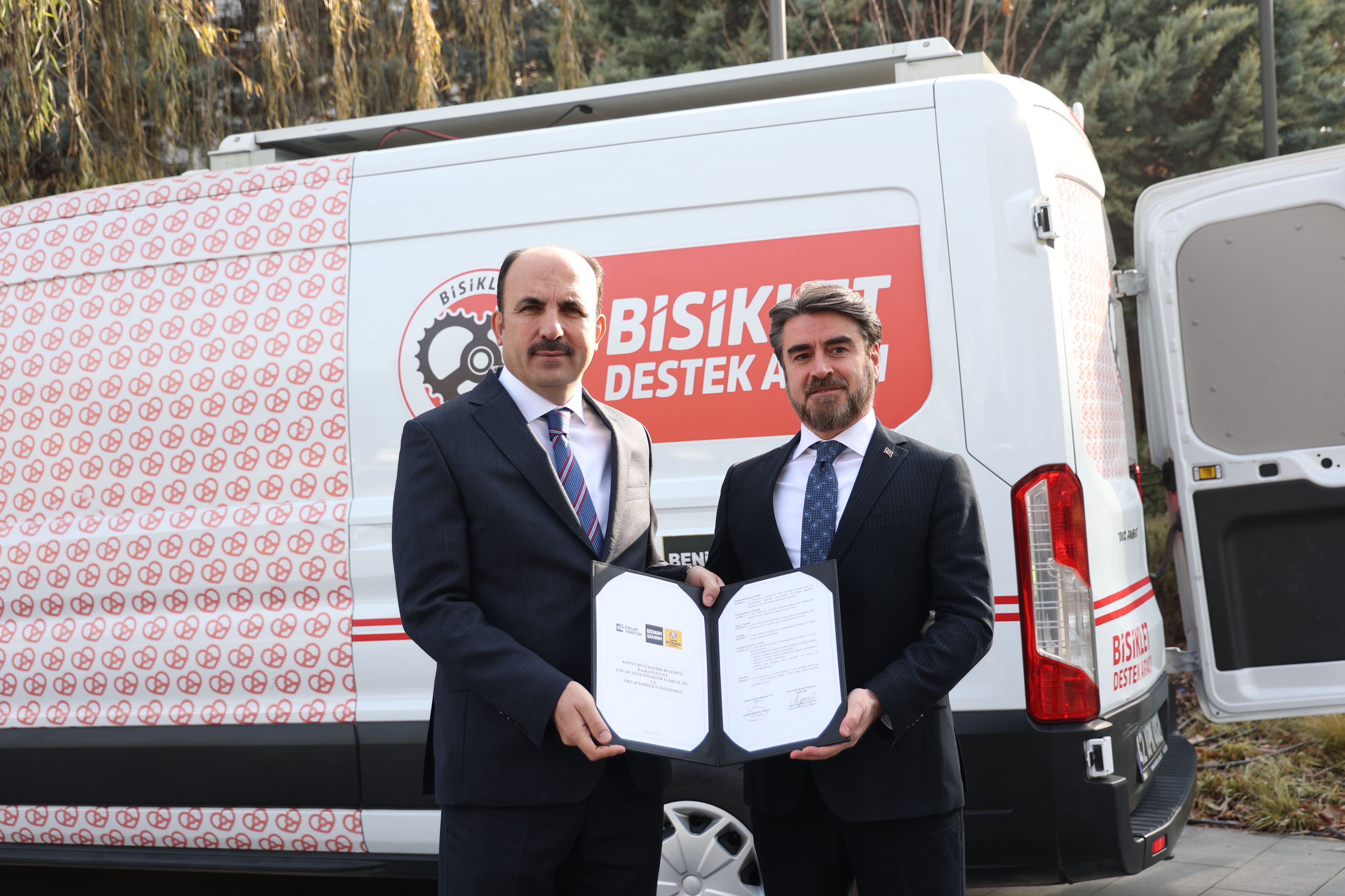 KONYA BÜYÜKŞEHİR İLE EMLAK YÖNETİM A.Ş. ARASINDA ÖRNEK İŞ BİRLİĞİ