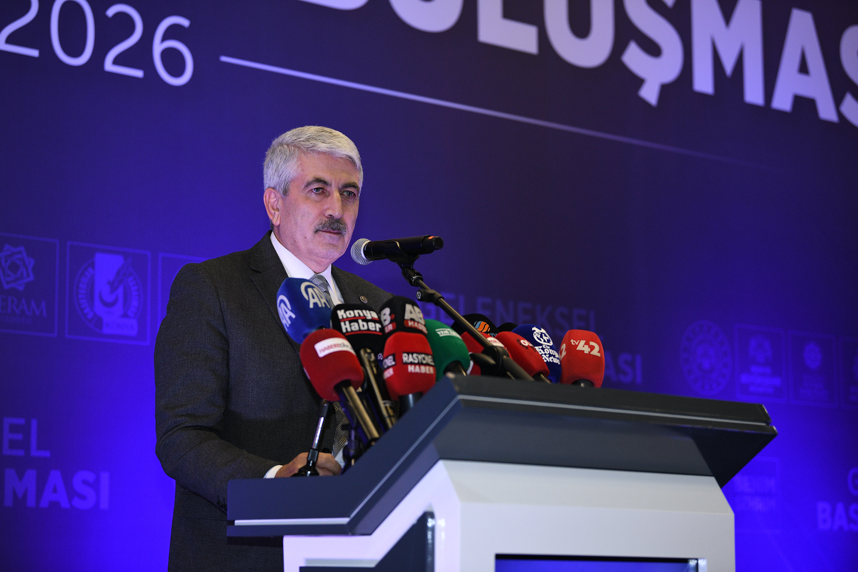 KONYA BASIN CAMİASI GELENEKSEL BASIN BULUŞMASI’NDA BİR ARAYA GELDİ