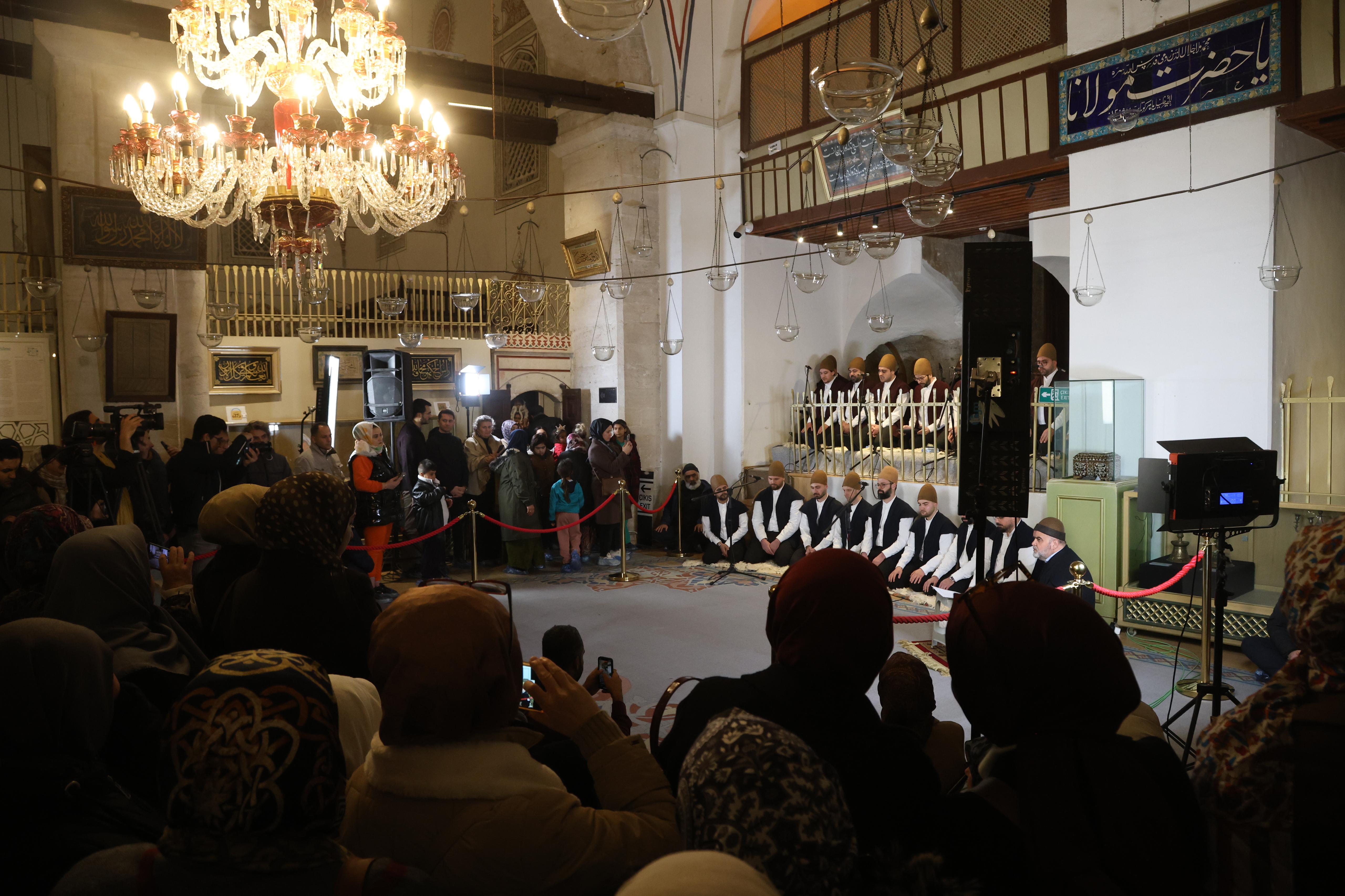 “MİRÂCİYE” 100 YIL SONRA YENİDEN MEVLÂNÂ TÜRBESİ’NDE YANKILANDI