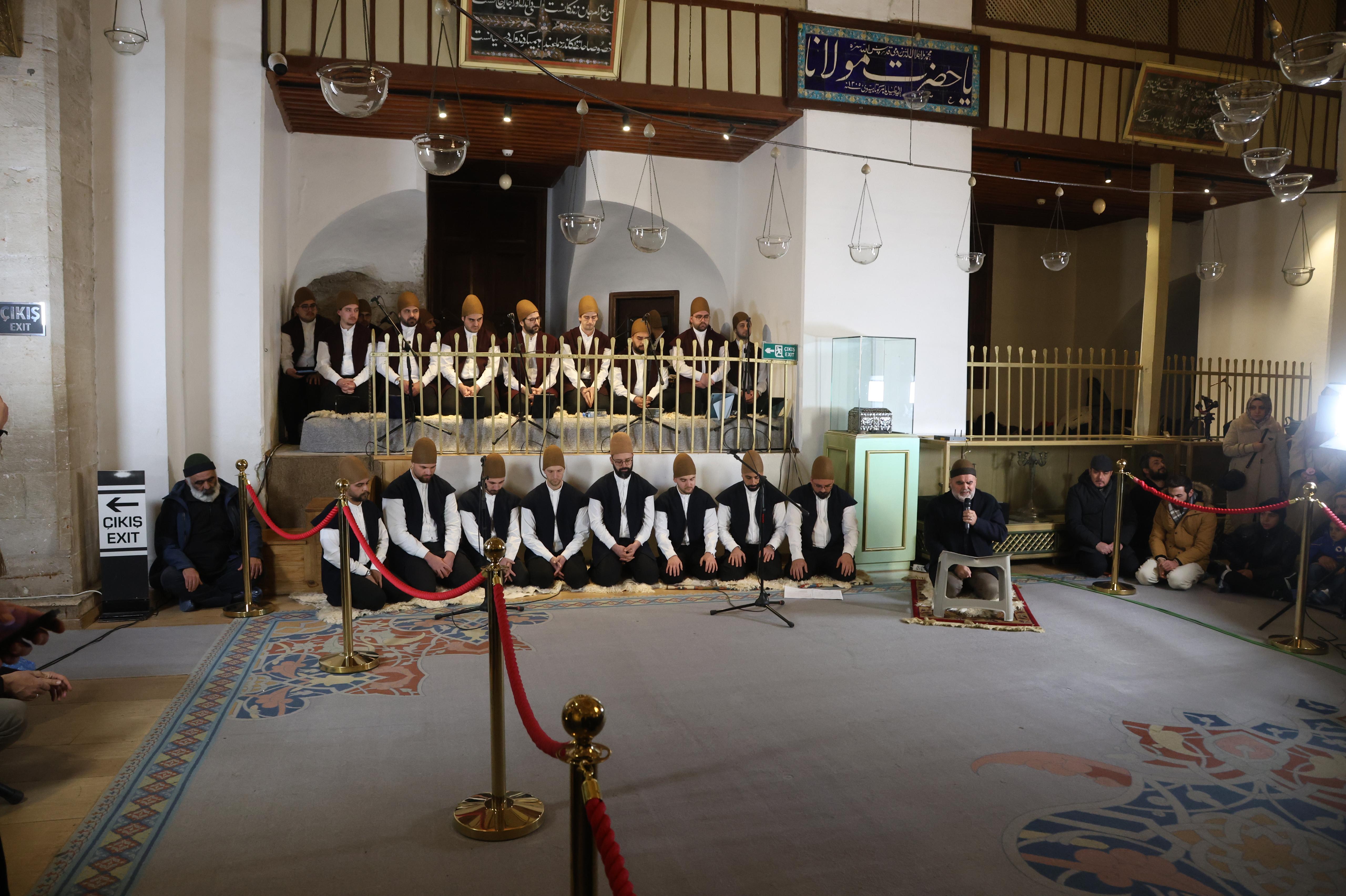 “MİRÂCİYE” 100 YIL SONRA YENİDEN MEVLÂNÂ TÜRBESİ’NDE YANKILANDI