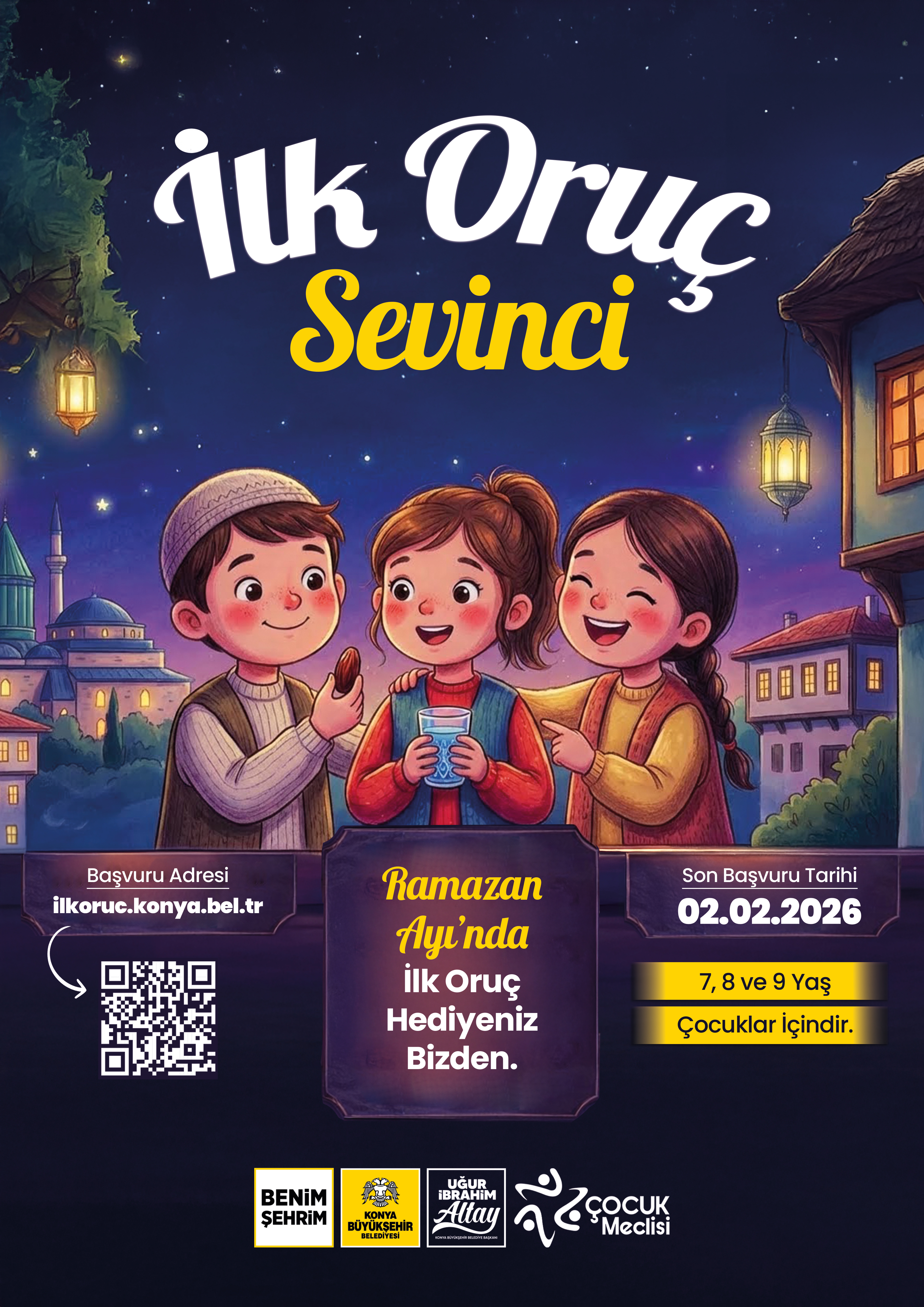 BAŞKAN ALTAY, BU YIL DA ÇOCUKLARI İLK ORUÇ HEDİYESİYLE SEVİNDİRECEKLERİNİ DUYURDU