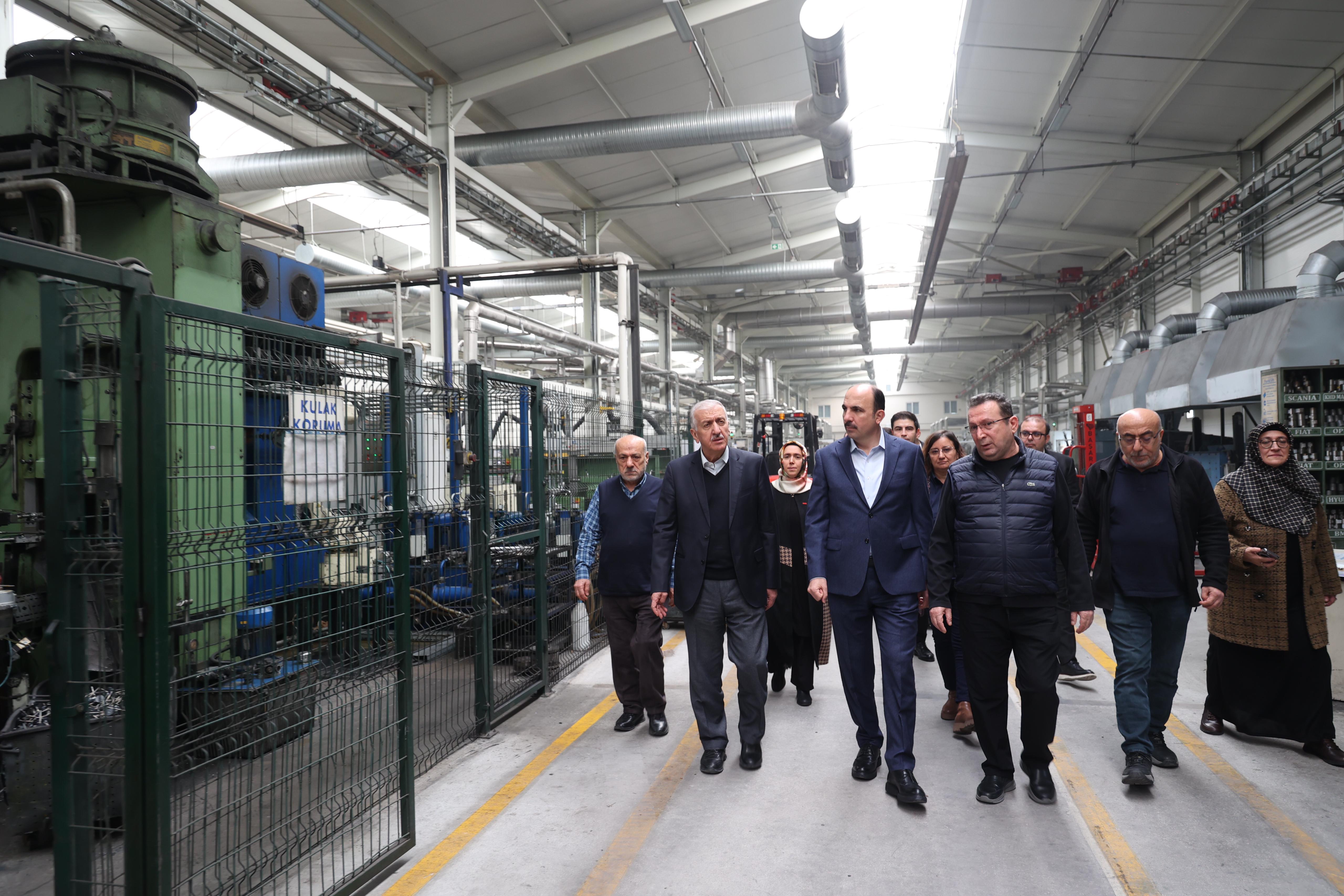 BAŞKAN ALTAY: “ORGANİZE SANAYİ BÖLGELERİNİN ULAŞIM VE KONUT SORUNUNU ÇÖZMEK İÇİN ÇALIŞIYORUZ”