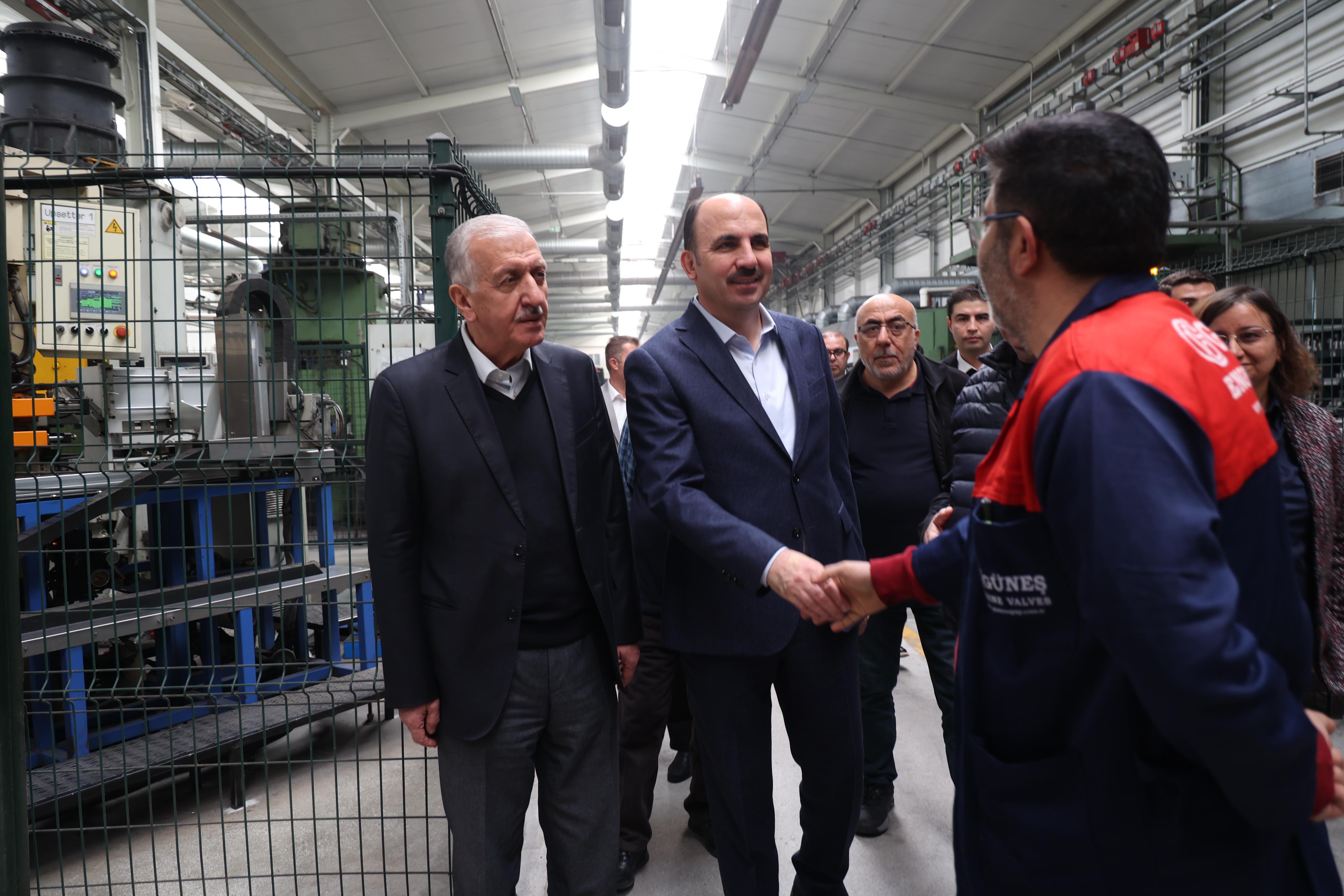 BAŞKAN ALTAY: “ORGANİZE SANAYİ BÖLGELERİNİN ULAŞIM VE KONUT SORUNUNU ÇÖZMEK İÇİN ÇALIŞIYORUZ”