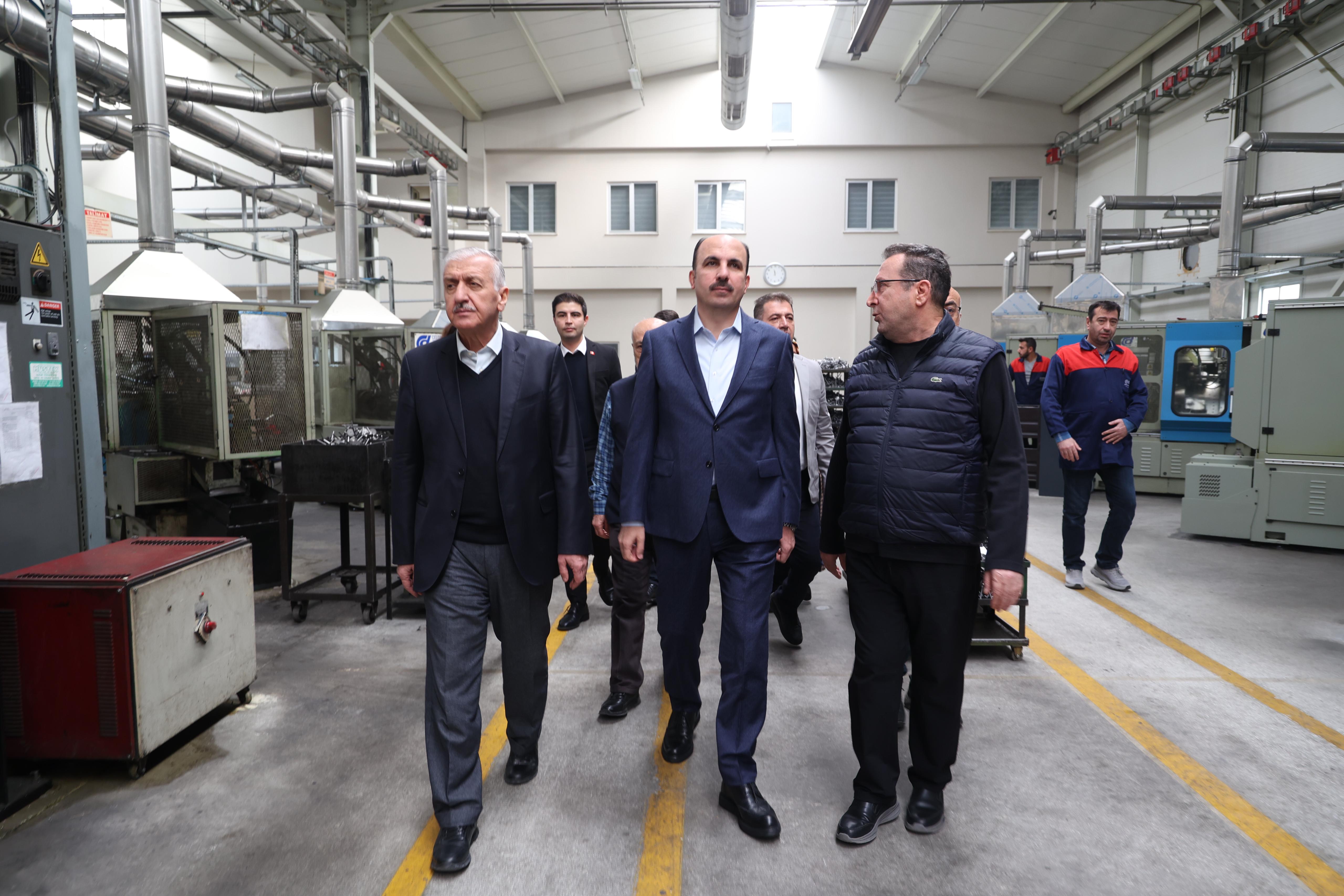 BAŞKAN ALTAY: “ORGANİZE SANAYİ BÖLGELERİNİN ULAŞIM VE KONUT SORUNUNU ÇÖZMEK İÇİN ÇALIŞIYORUZ”