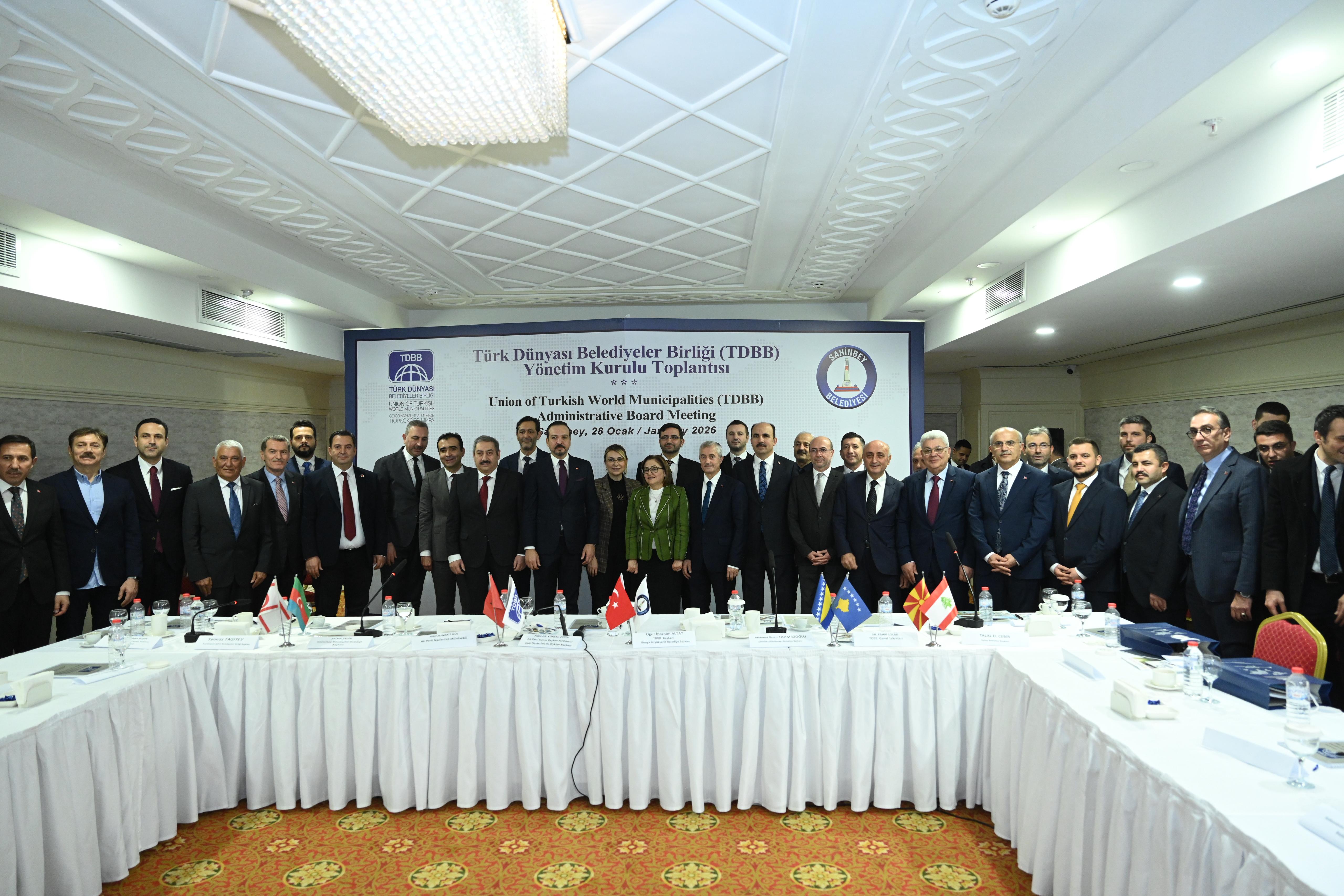 TDBB YÖNETİM KURULU TOPLANTISI AK PARTİ GENEL BAŞKAN YARDIMCISI ZORLU’NUN KATILIMIYLA YAPILDI