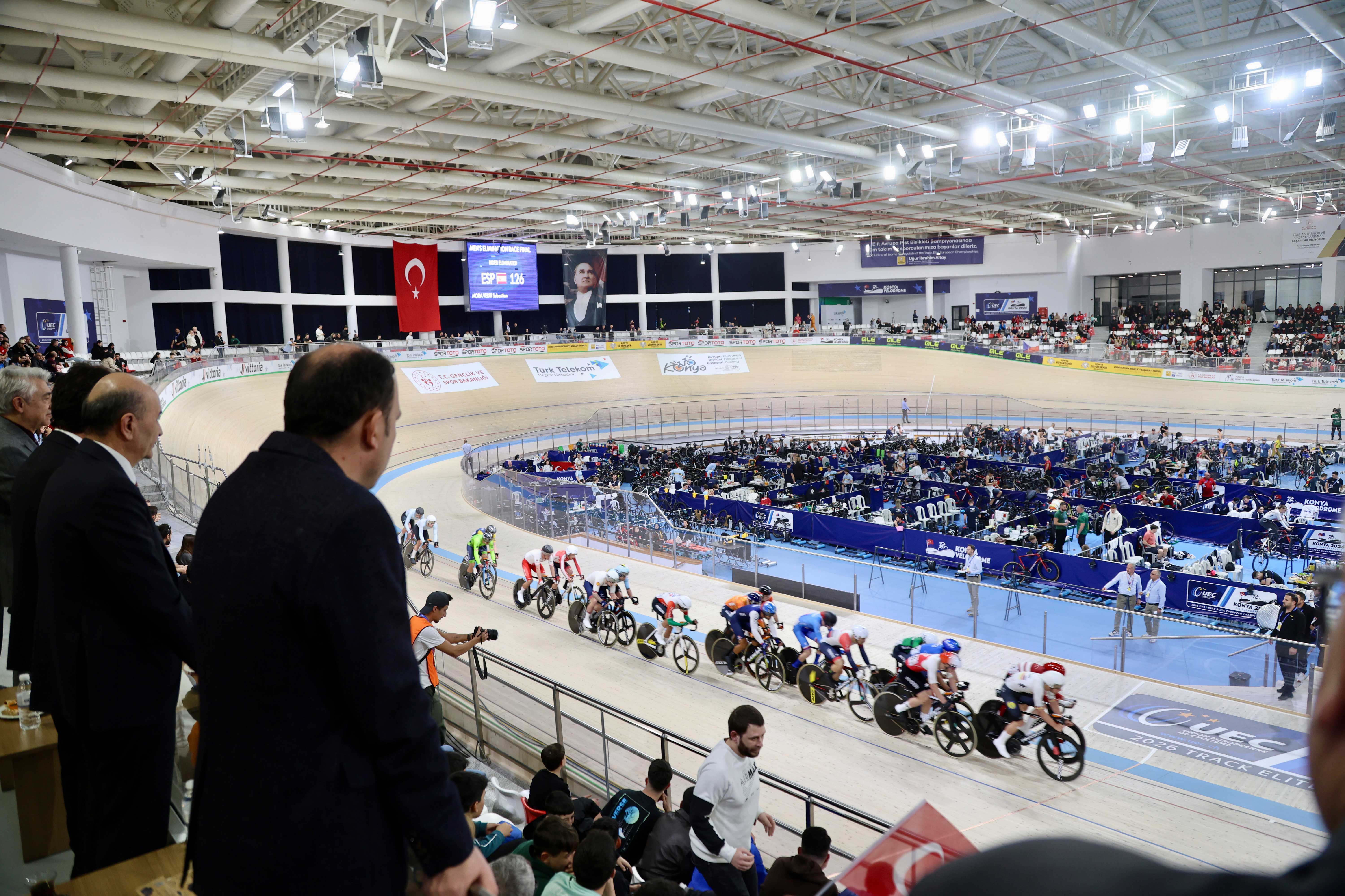 “2026 UEC ELİT AVRUPA PİST BİSİKLETİ ŞAMPİYONASI” AVRUPA BİSİKLET BAŞKENTİ KONYA’DA BAŞLADI