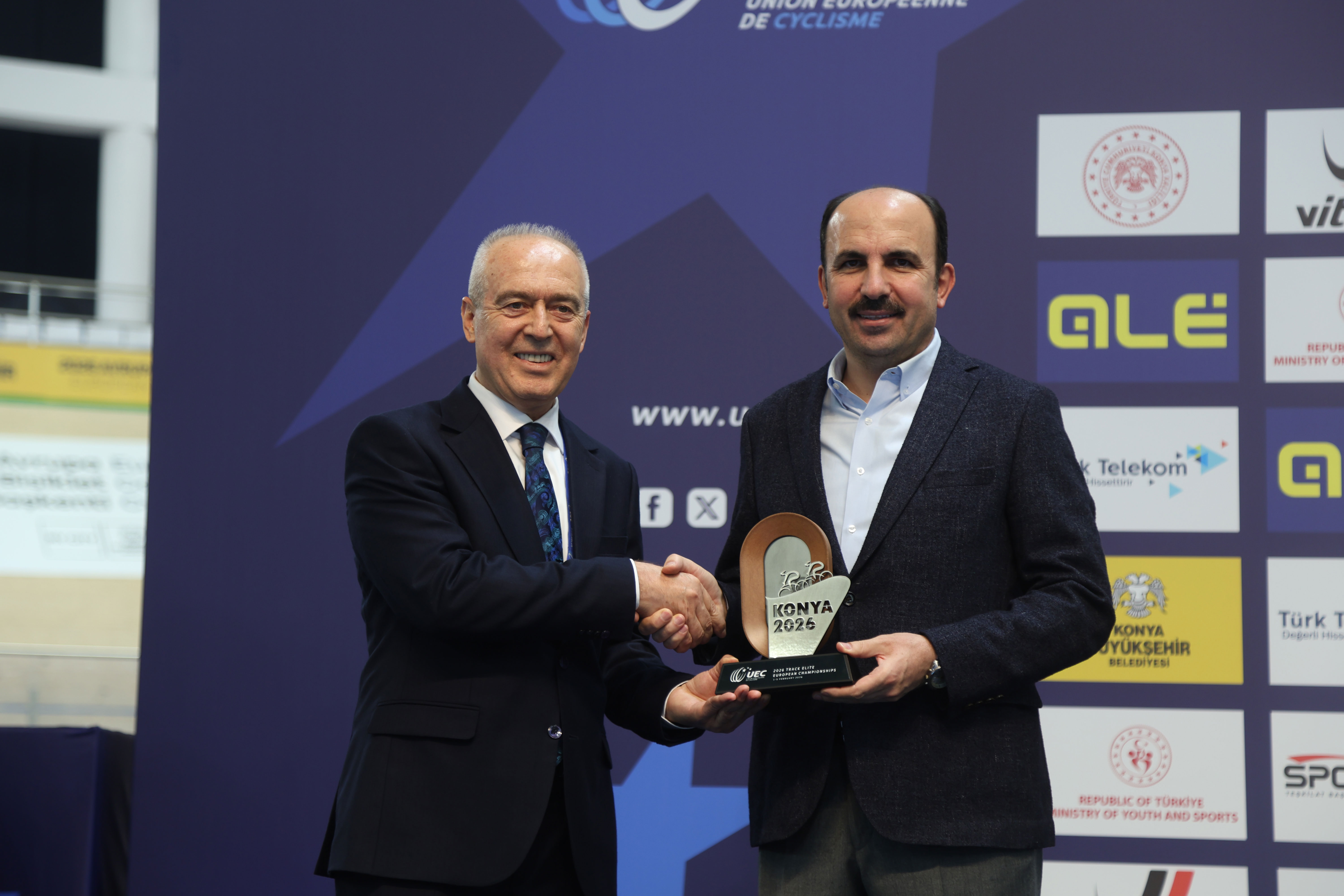 “2026 UEC ELİT AVRUPA PİST BİSİKLETİ ŞAMPİYONASI” AVRUPA BİSİKLET BAŞKENTİ KONYA’DA BAŞLADI