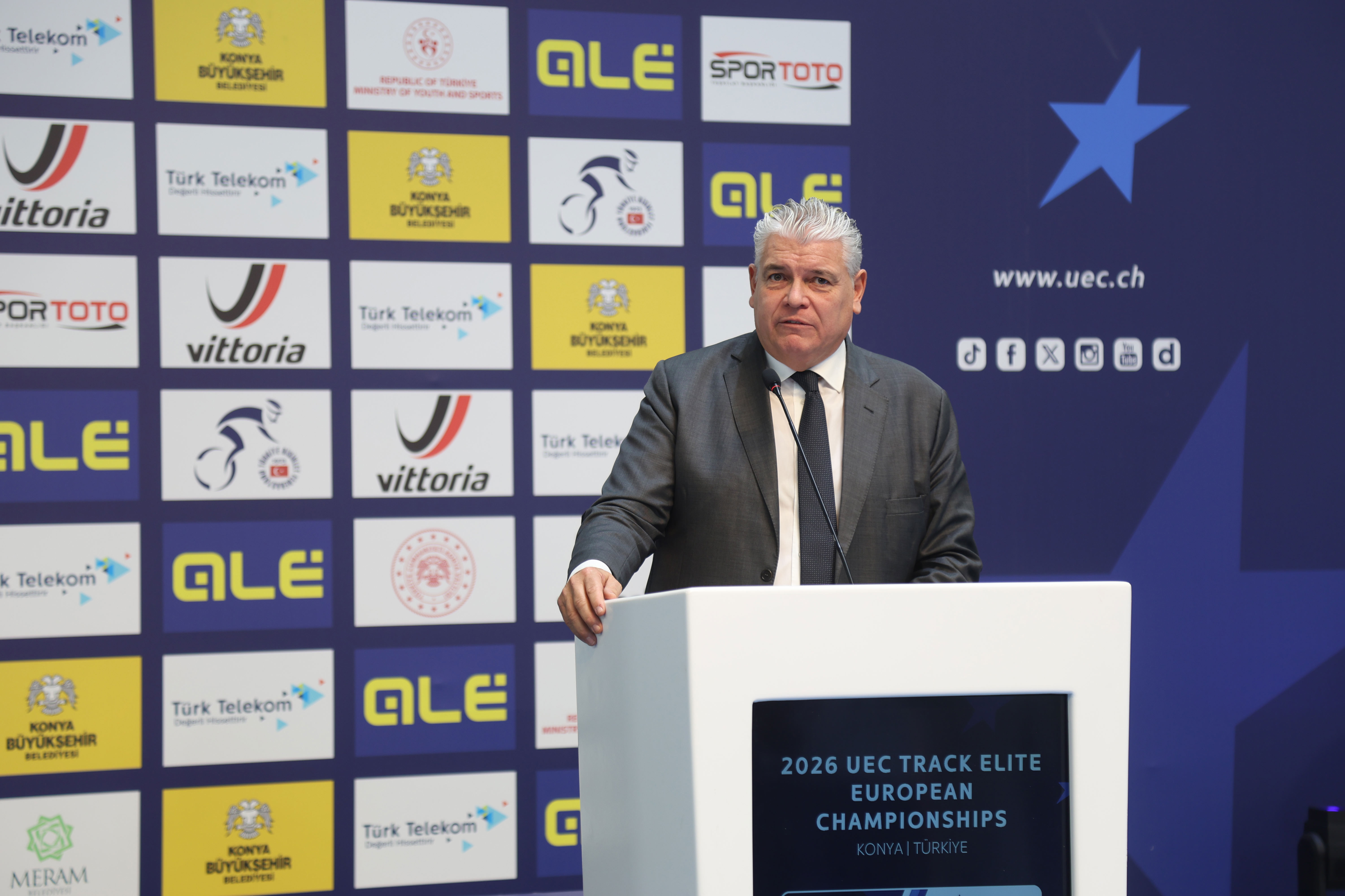 “2026 UEC ELİT AVRUPA PİST BİSİKLETİ ŞAMPİYONASI” AVRUPA BİSİKLET BAŞKENTİ KONYA’DA BAŞLADI