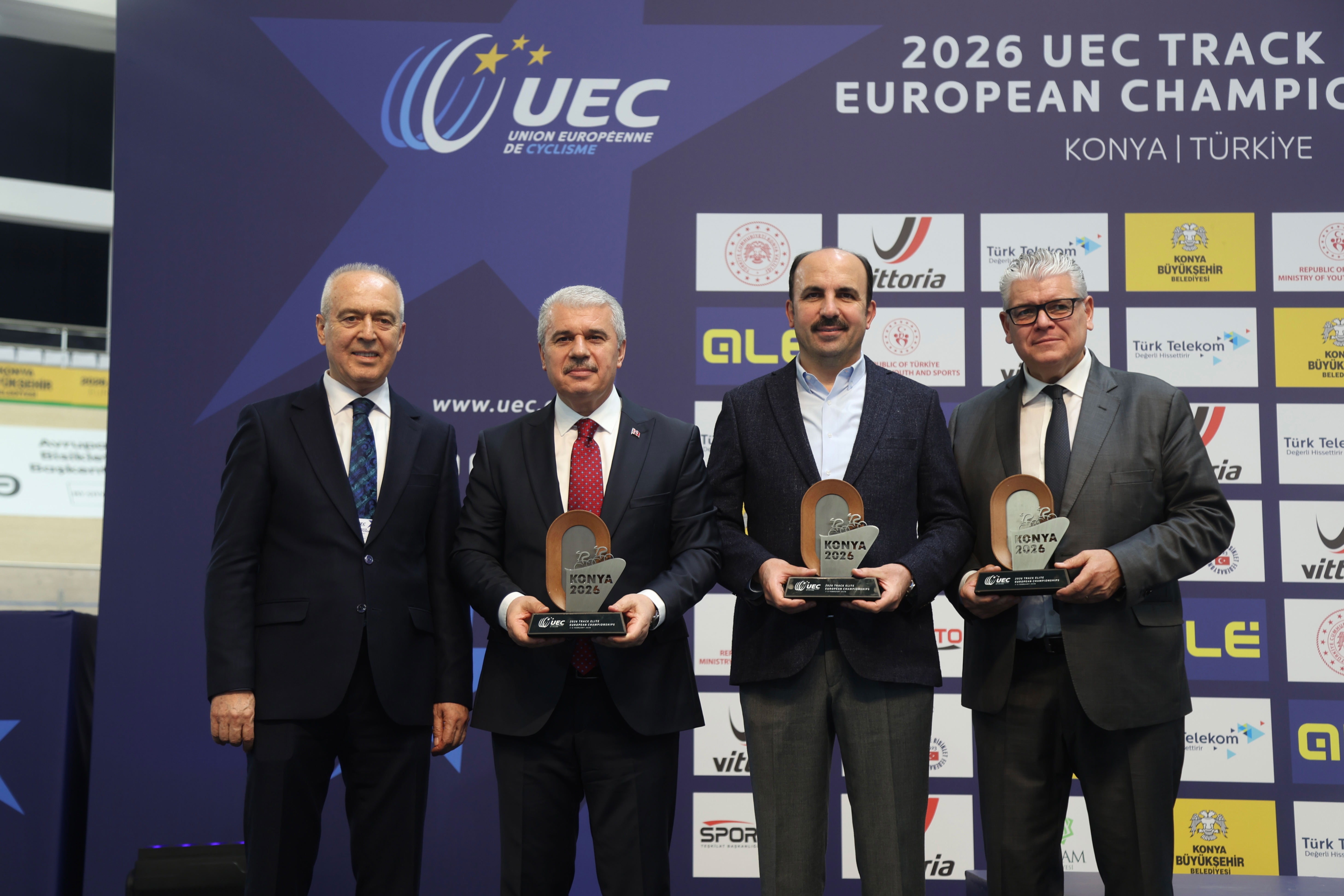 “2026 UEC ELİT AVRUPA PİST BİSİKLETİ ŞAMPİYONASI” AVRUPA BİSİKLET BAŞKENTİ KONYA’DA BAŞLADI