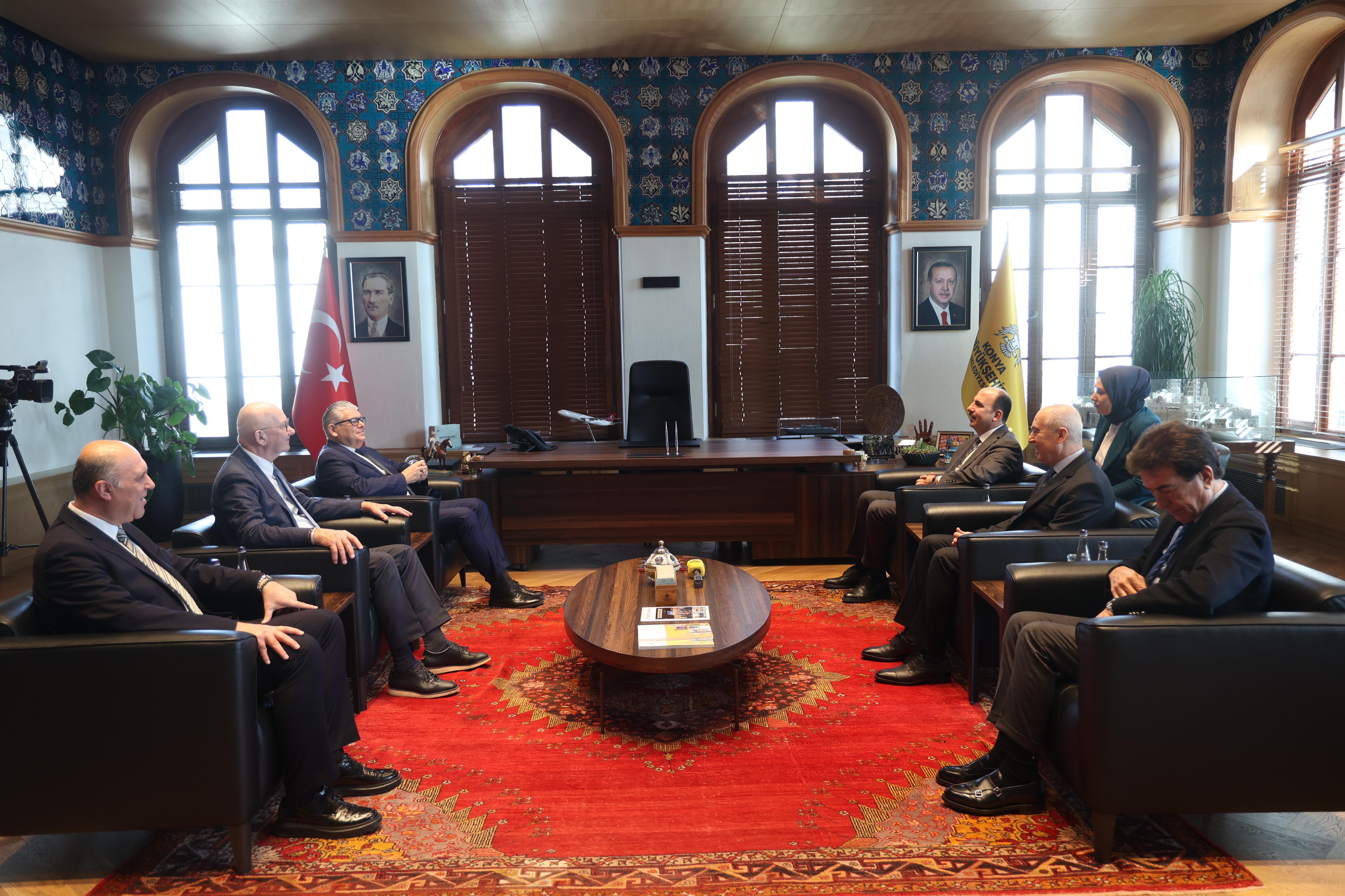 AVRUPA BİSİKLET BİRLİĞİ BAŞKANI CASA, BAŞKAN ALTAY’I ZİYARET ETTİ