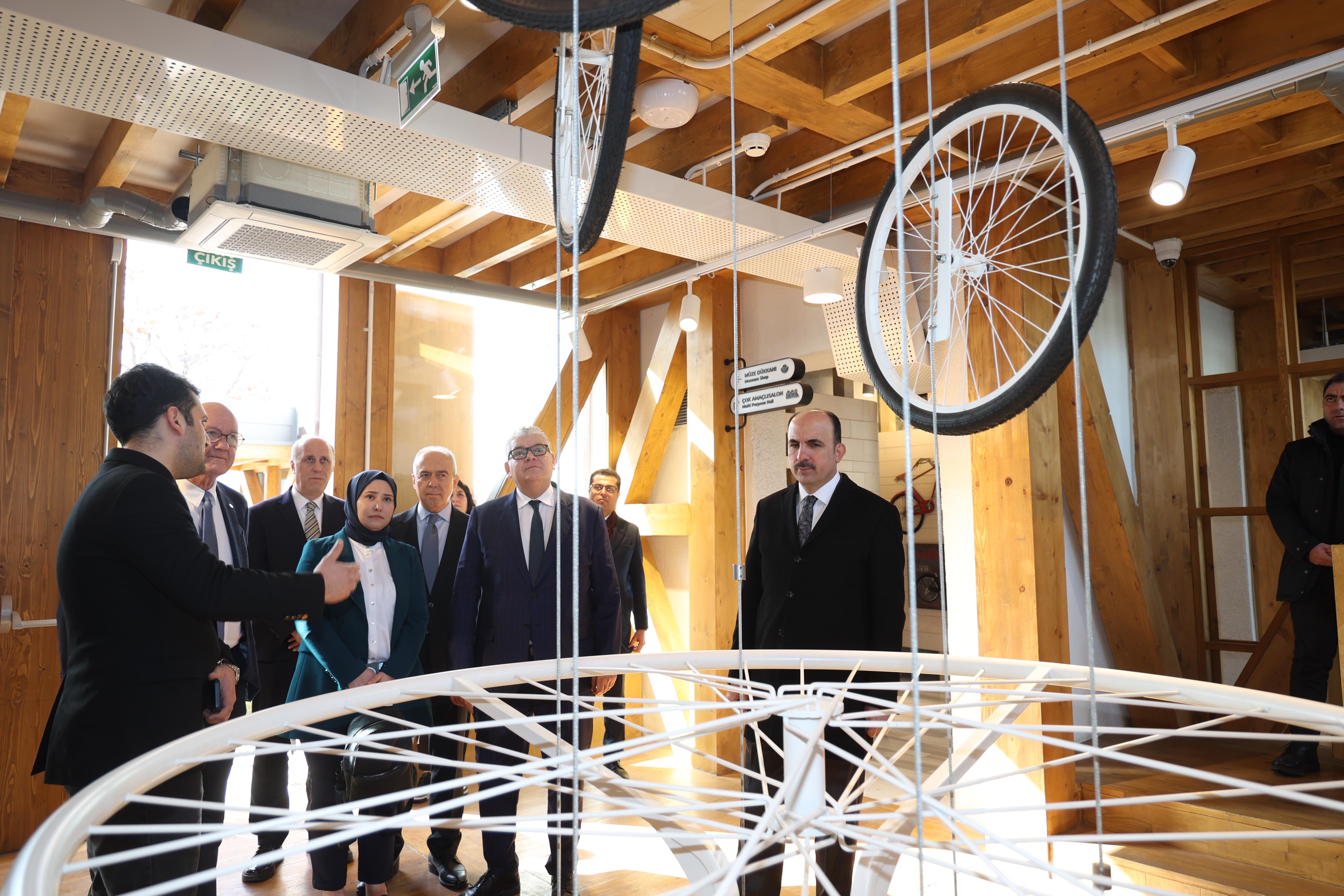 AVRUPA BİSİKLET BİRLİĞİ BAŞKANI CASA, BAŞKAN ALTAY’I ZİYARET ETTİ