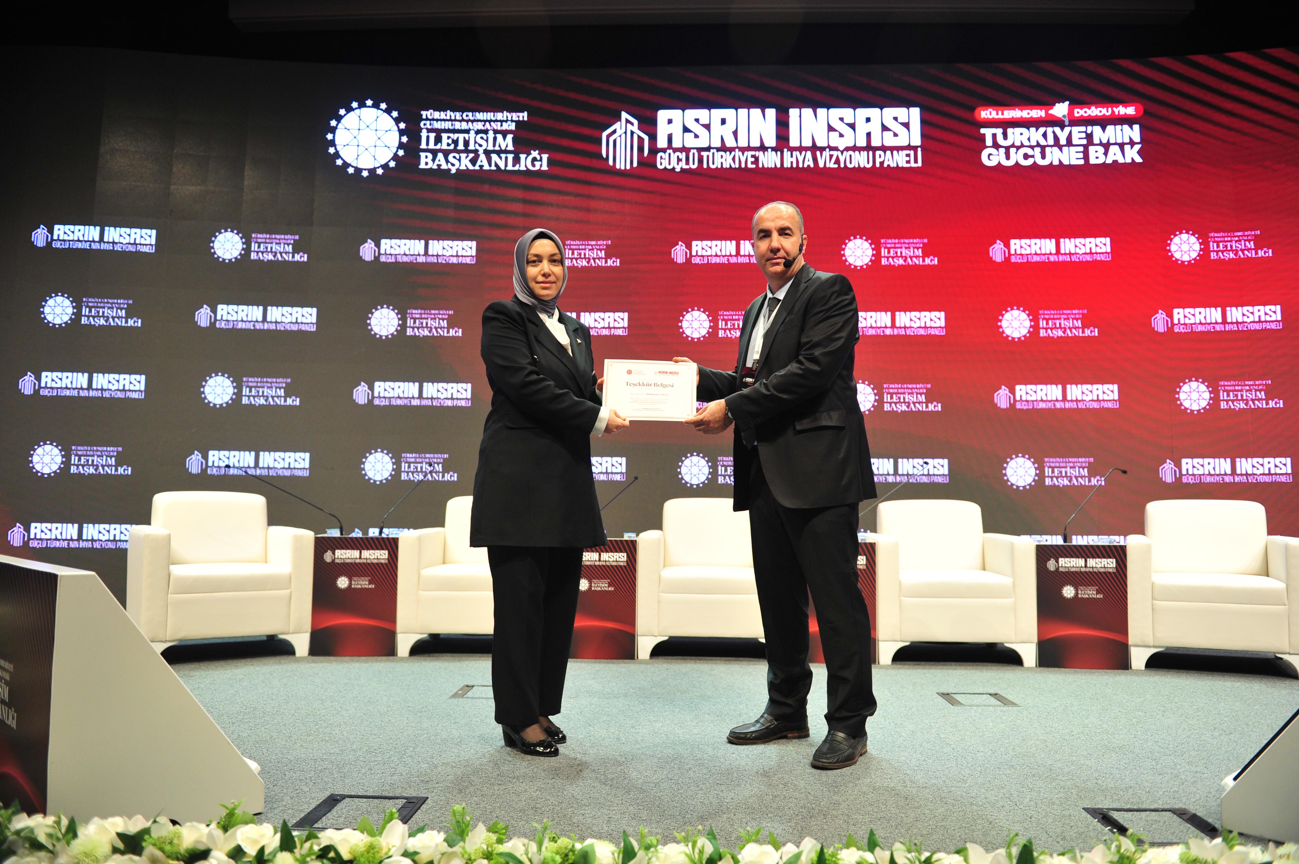 SOSYAL İNOVASYON AJANSI “ASRIN İNŞASI: GÜÇLÜ TÜRKİYE’NİN İHYA VİZYONU PANELİ”NE KATILDI