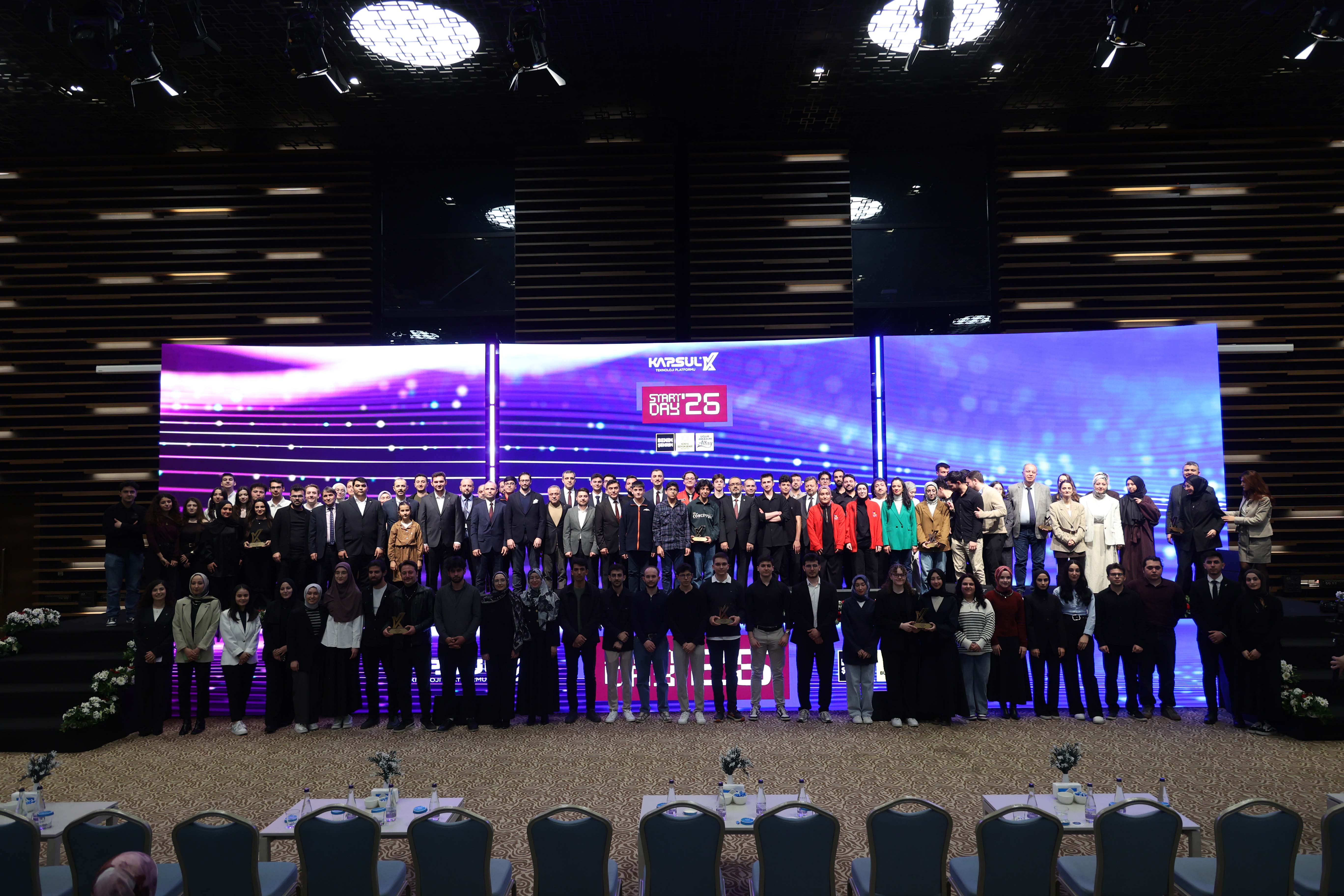 TEKNOFEST’TE DERECEYE GİREN KAPSÜL TAKIMLARI START DAY’26 ETKİNLİĞİNDE ÖDÜLLERİNİ ALDI