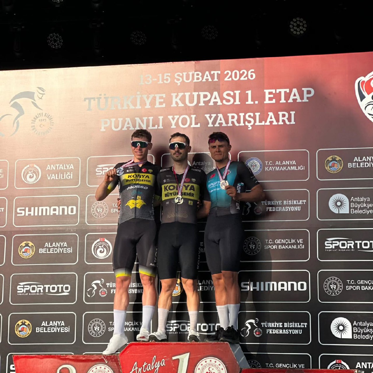 BÜYÜKŞEHİRLİ BİSİKLETÇİLER TÜRKİYE KUPASI 1. ETAP PUANLI YOL YARIŞLARINDA İKİNCİ OLDU