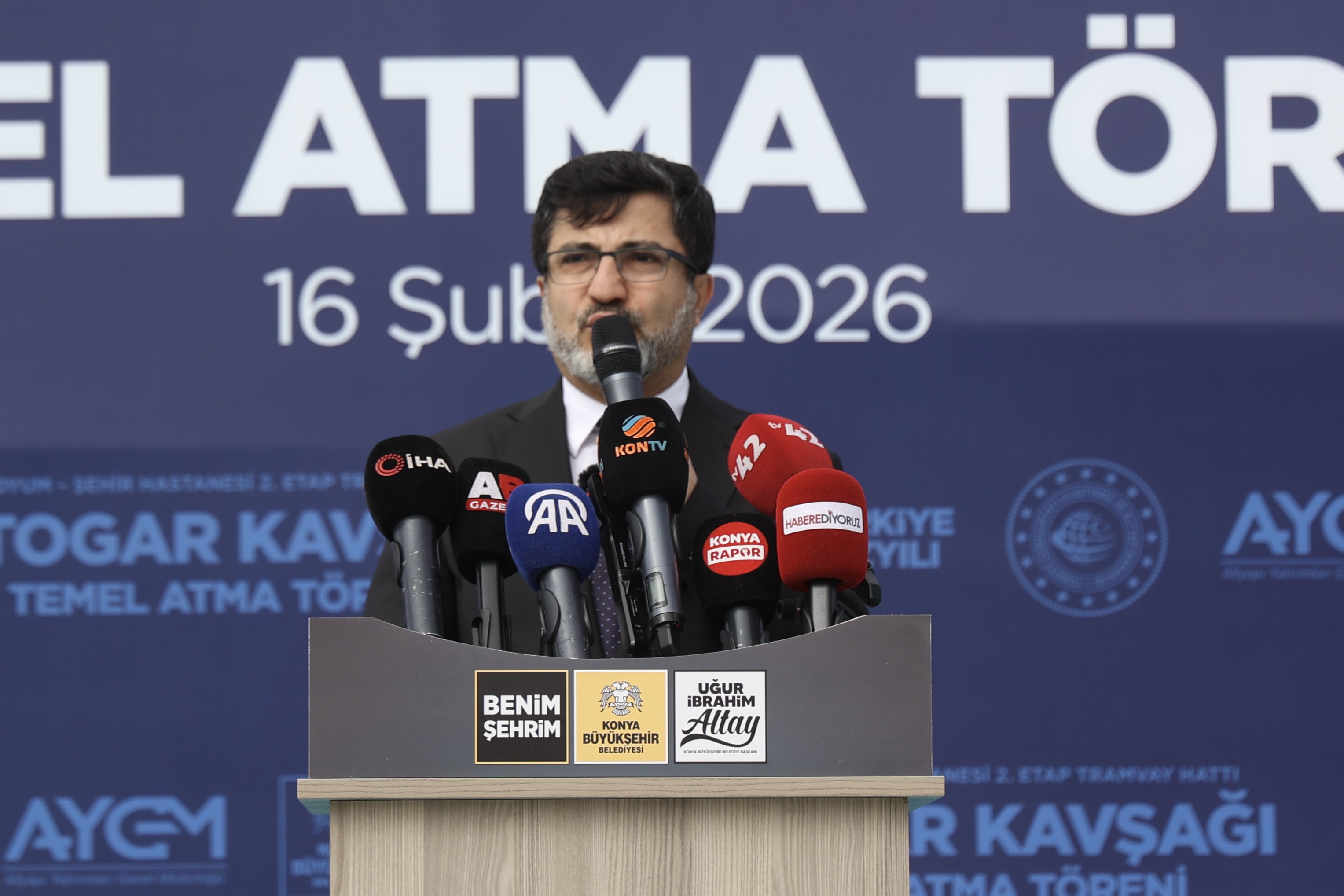 KONYA’DA ULAŞIM YATIRIMLARINDA DEV BİR ADIM DAHA: OTOGAR KAVŞAĞI’NIN TEMELİ ATILDI