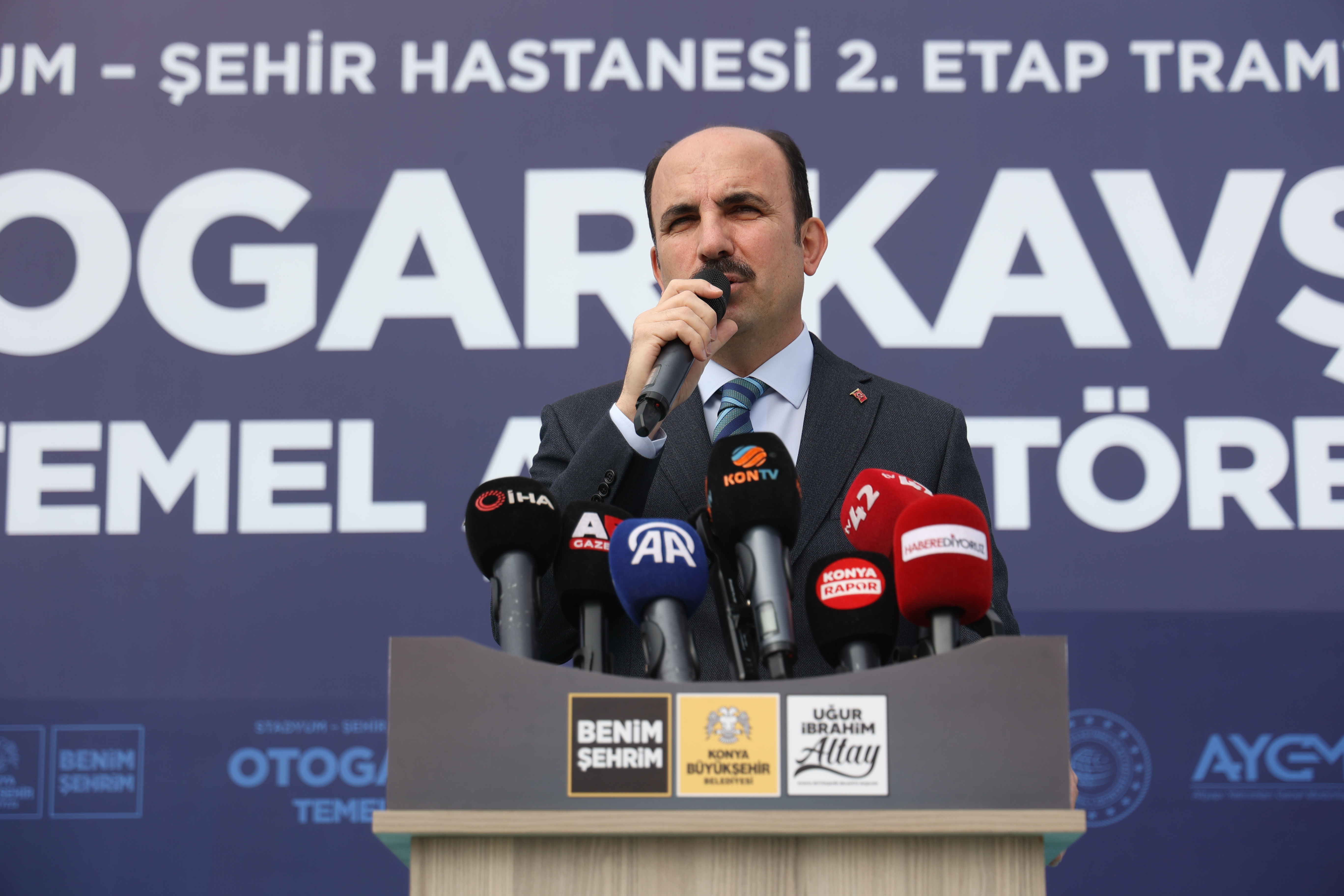 KONYA’DA ULAŞIM YATIRIMLARINDA DEV BİR ADIM DAHA: OTOGAR KAVŞAĞI’NIN TEMELİ ATILDI