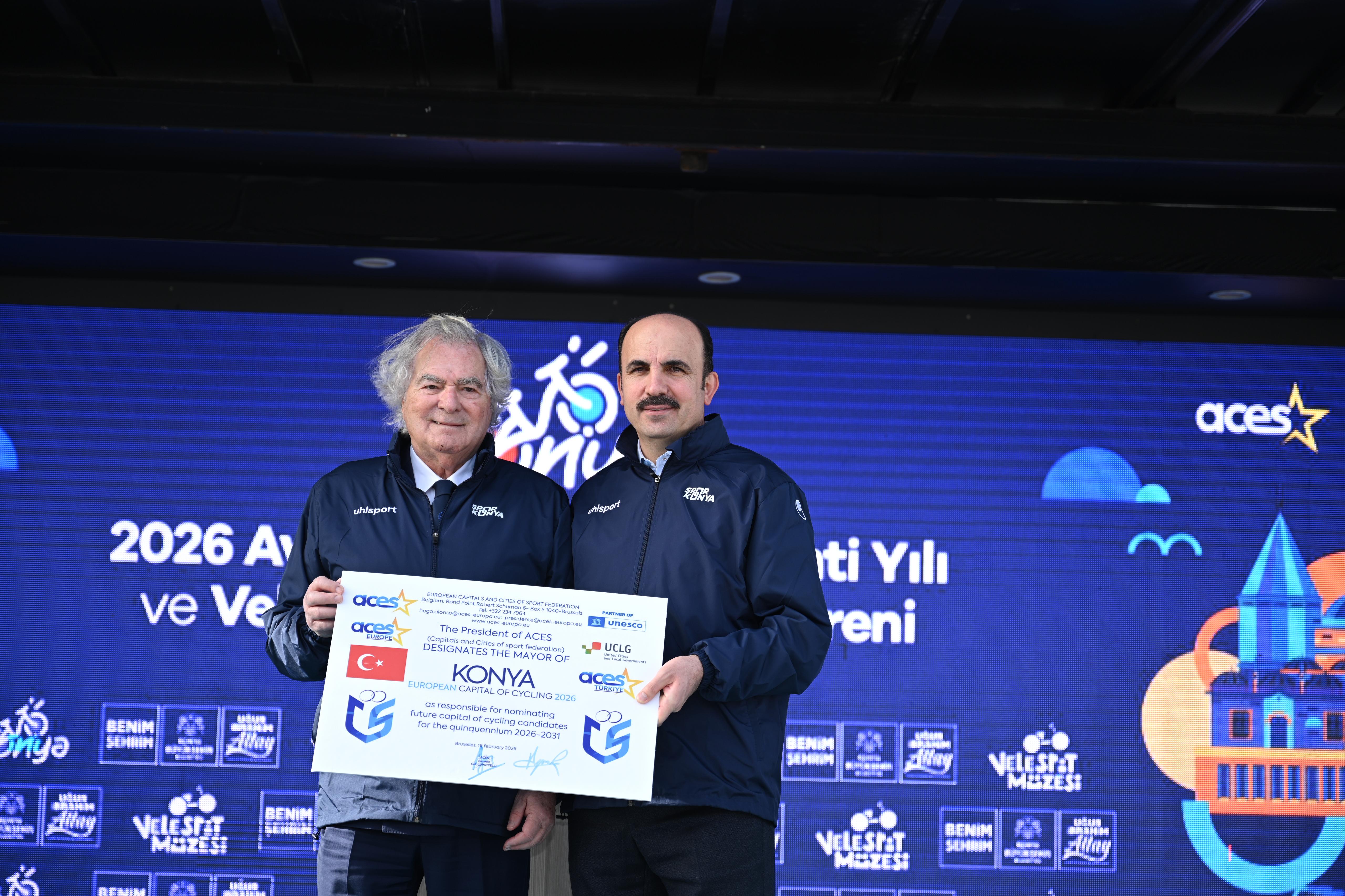 2026 AVRUPA BİSİKLET BAŞKENTİ YILI VE VELESPİT MÜZESİ AÇILIŞI COŞKUYLA YAPILDI