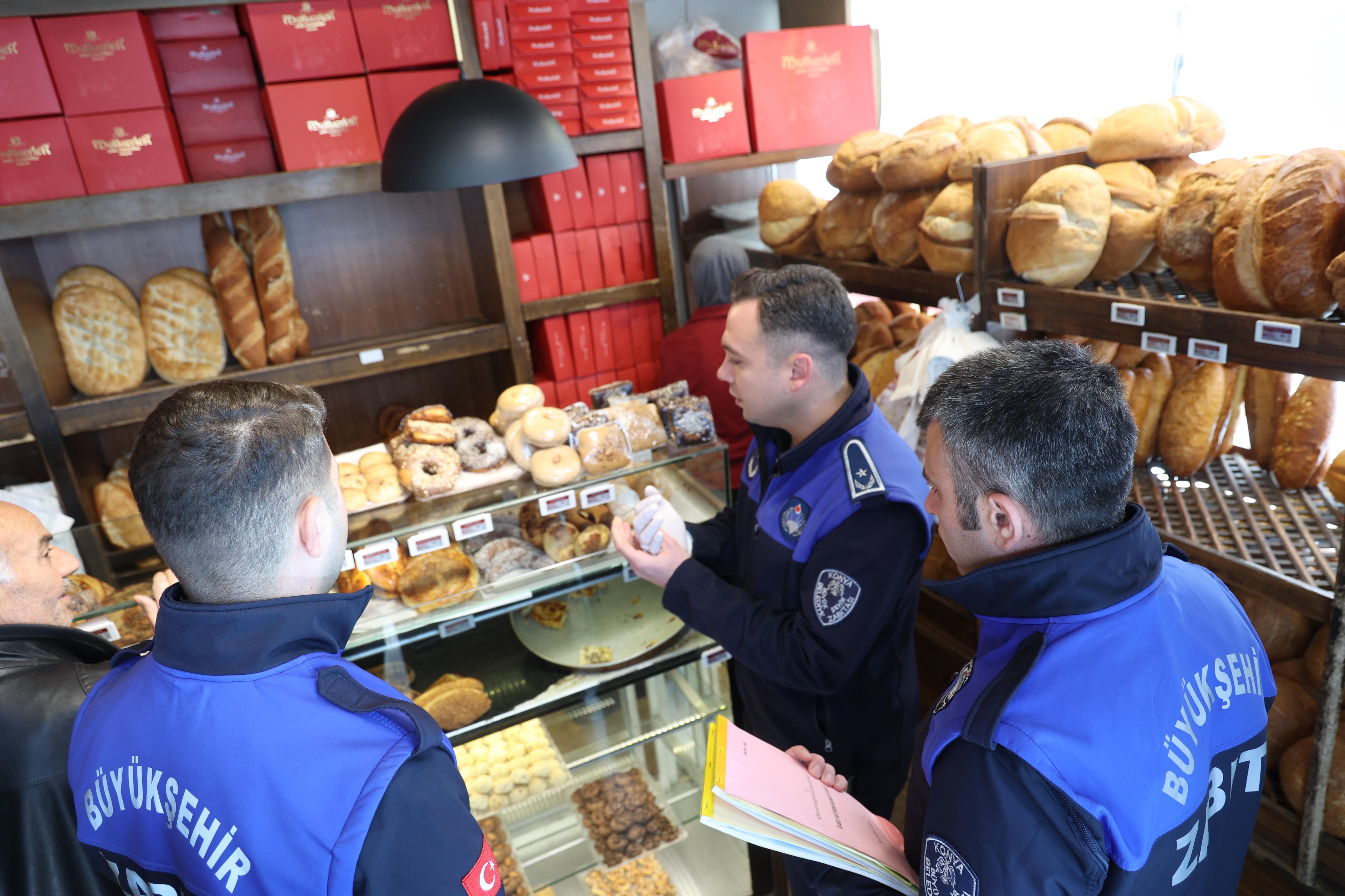 KONYA BÜYÜKŞEHİR ZABITASI RAMAZAN AYI ÖNCESİ GIDA DENETİMLERİNİ ARTIRDI