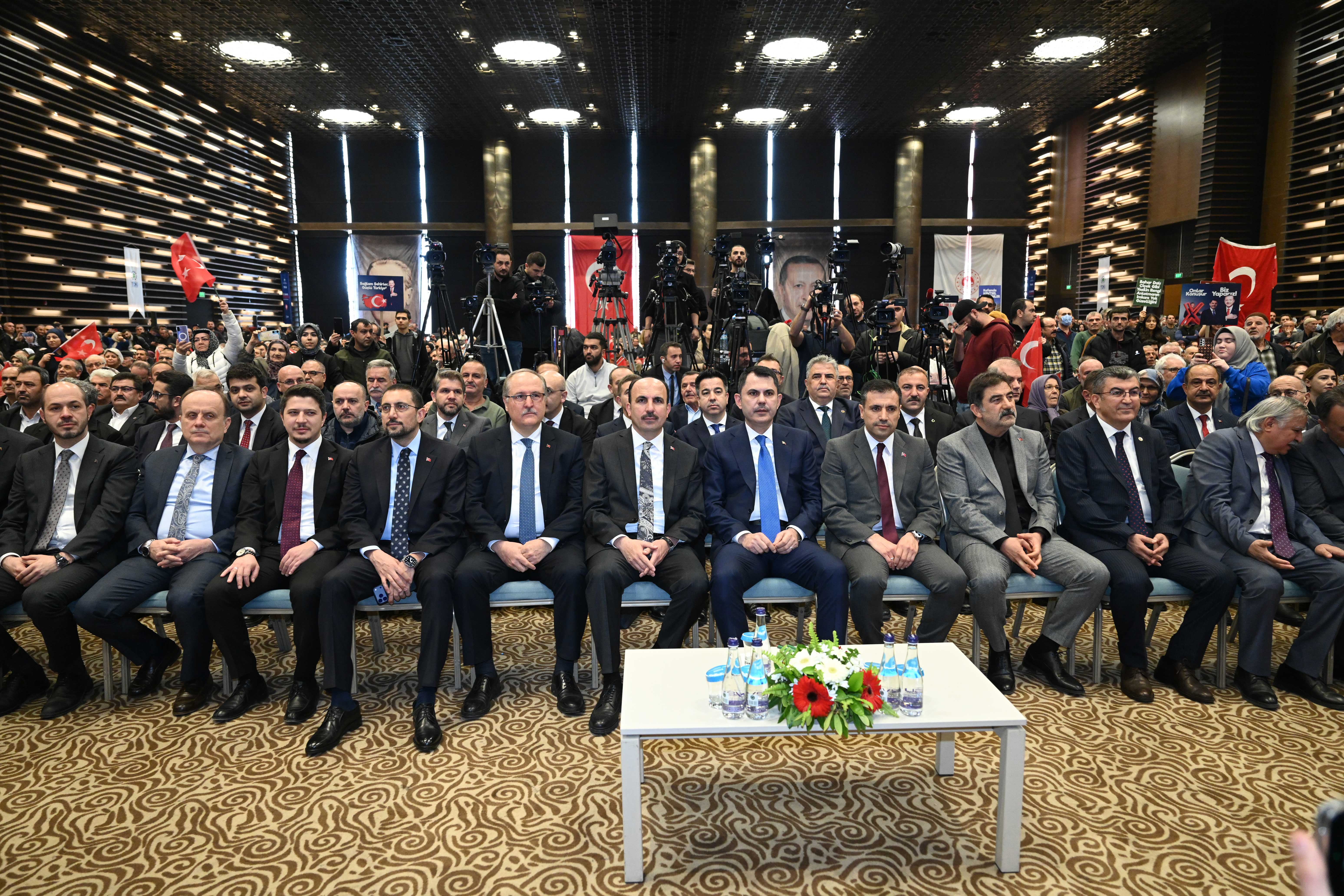 BAKAN KURUM KONYA’DA TOKİ KONUTLARI VE YENİ SANAYİ SİTESİ 3. ETABIN KURA ÇEKİM PROGRAMINA KATILDI