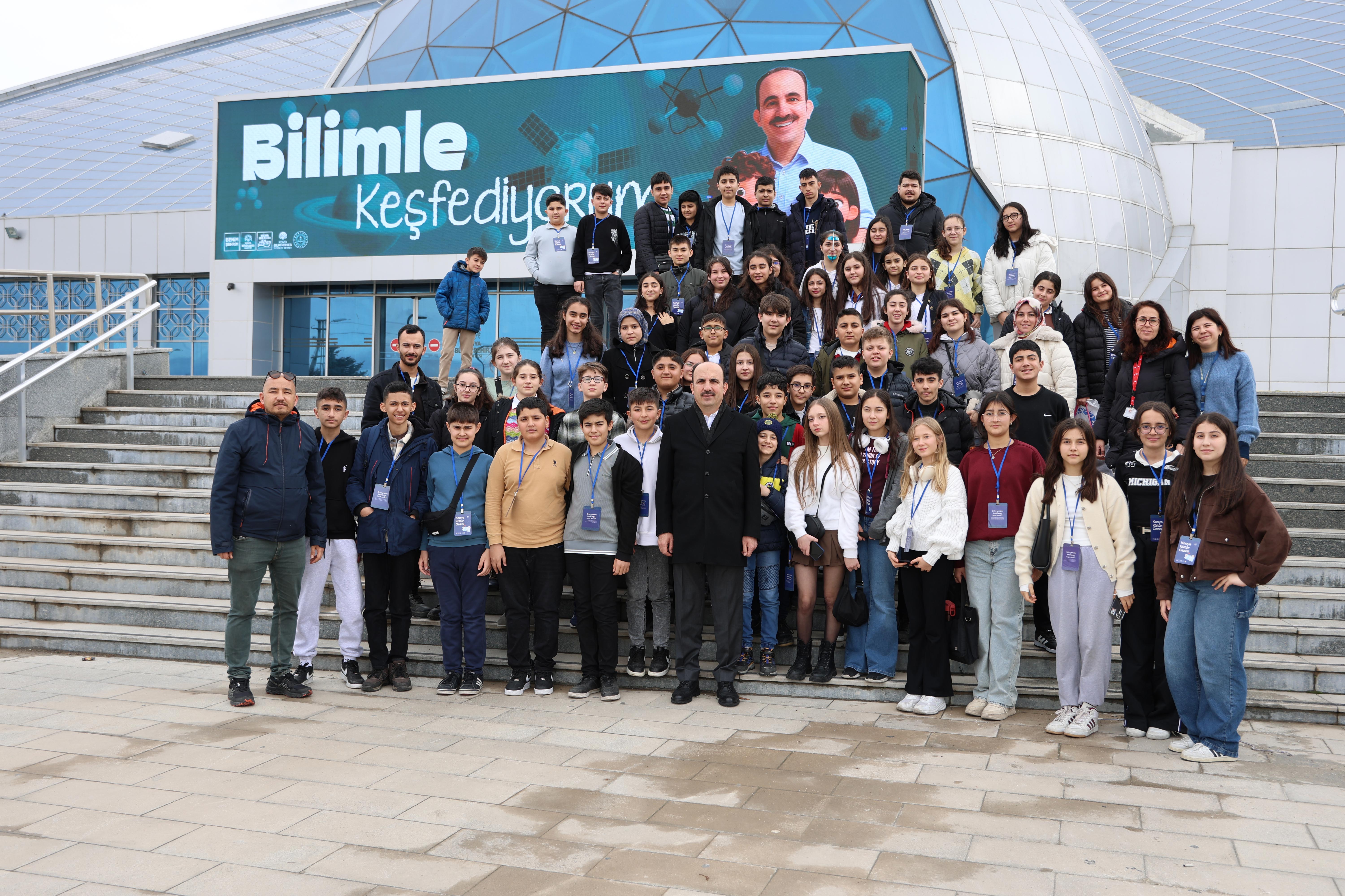 BAŞKAN ALTAY: “28 İLÇEMİZDEN 14 BİN ÖĞRENCİMİZ BU YIL BİLİM MERKEZİ İLE TANIŞMIŞ OLACAK”