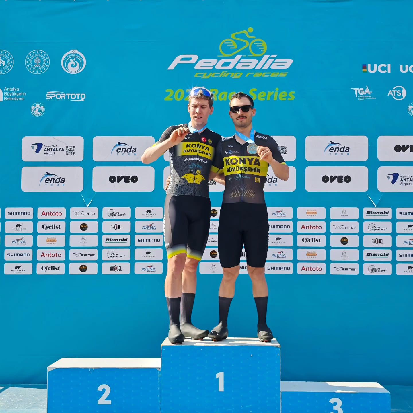 YILMAZ VE TARAKÇI’DAN ANTALYA’DA ÇİFTE ZAFER