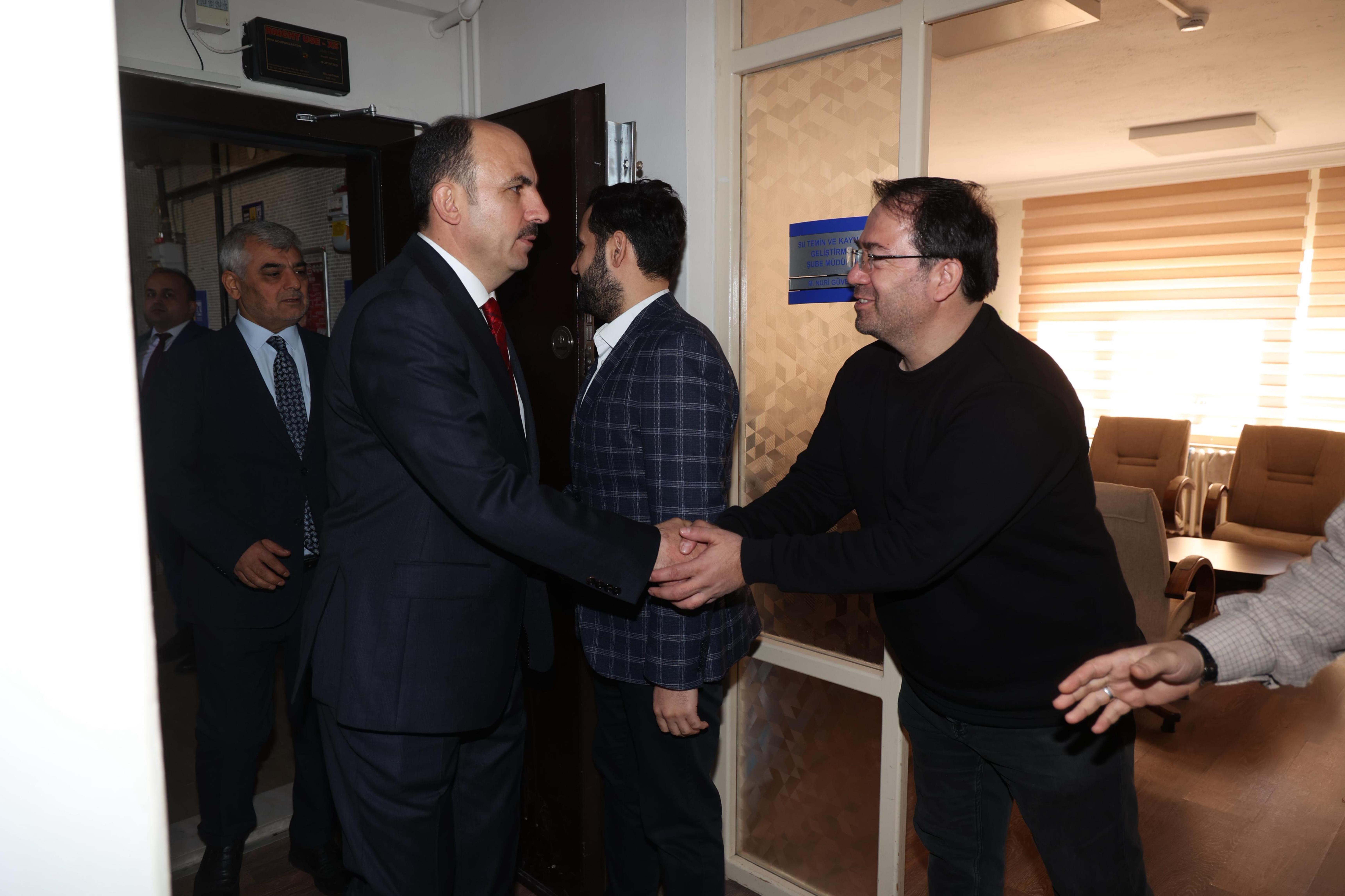 BAŞKAN ALTAY MERKEZ İÇME SUYU ARITMA TESİSLERİ’NDE İNCELEMELERDE BULUNDU