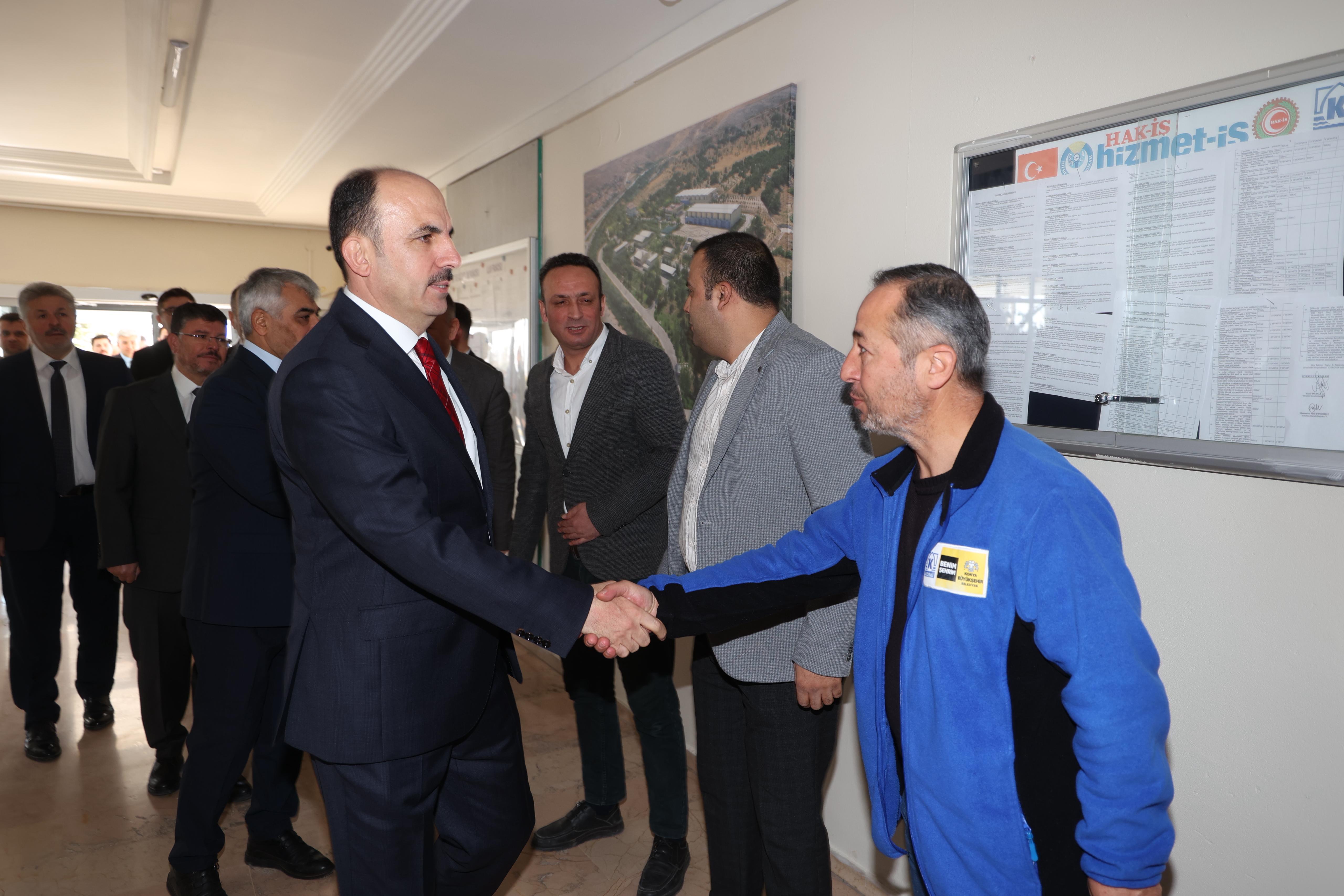 BAŞKAN ALTAY MERKEZ İÇME SUYU ARITMA TESİSLERİ’NDE İNCELEMELERDE BULUNDU